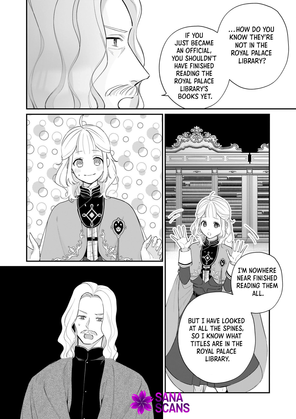 Toshokan no Tensai Shoujo: Honzuki no Shinjin Kanri wa Boudai na Chishiki de Kuni wo Sukuimasu! Chapter 5 page 22 - 