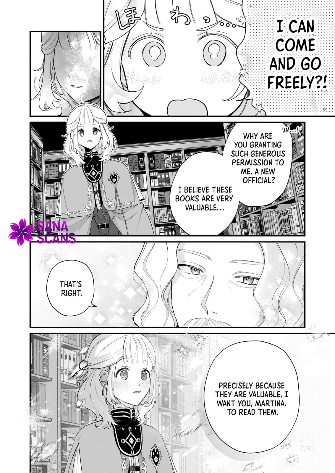 Toshokan no Tensai Shoujo: Honzuki no Shinjin Kanri wa Boudai na Chishiki de Kuni wo Sukuimasu! Chapter 5 page 24 - 