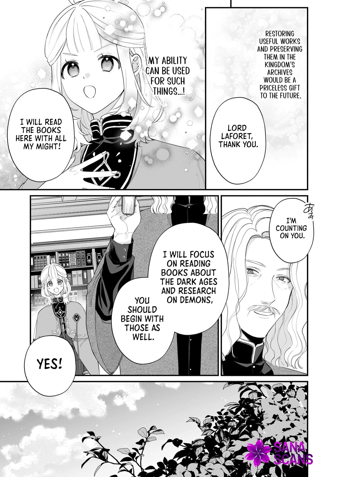 Toshokan no Tensai Shoujo: Honzuki no Shinjin Kanri wa Boudai na Chishiki de Kuni wo Sukuimasu! Chapter 5 page 27 - 