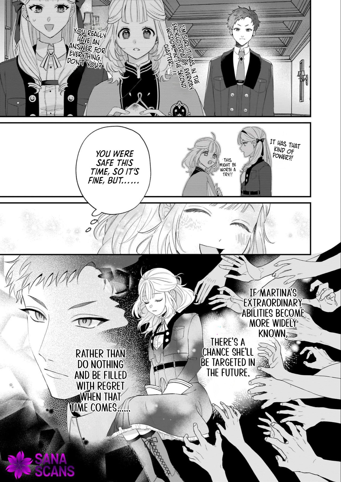 Toshokan no Tensai Shoujo: Honzuki no Shinjin Kanri wa Boudai na Chishiki de Kuni wo Sukuimasu! Chapter 6 page 21 - 