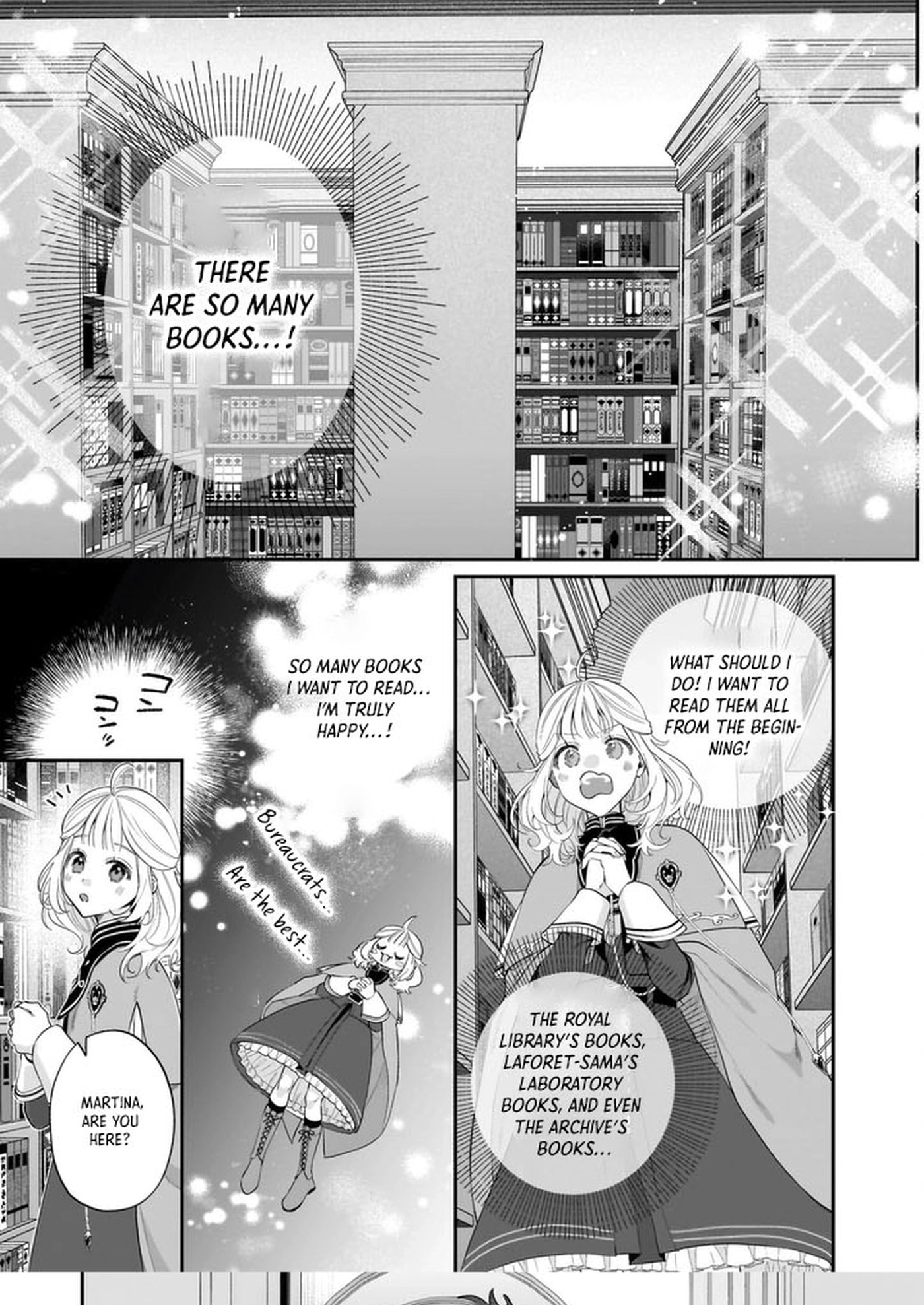 Toshokan no Tensai Shoujo: Honzuki no Shinjin Kanri wa Boudai na Chishiki de Kuni wo Sukuimasu! Chapter 7 page 27 - 