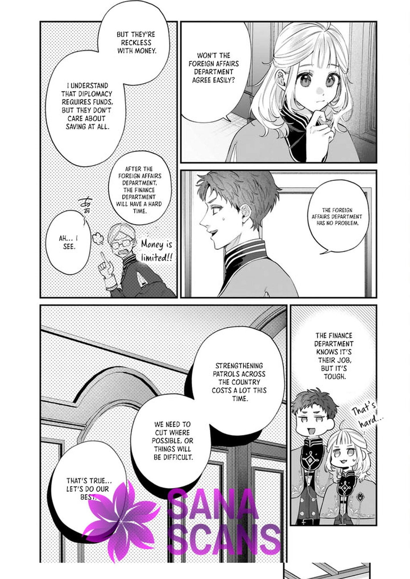 Toshokan no Tensai Shoujo: Honzuki no Shinjin Kanri wa Boudai na Chishiki de Kuni wo Sukuimasu! Chapter 7 page 30 - 