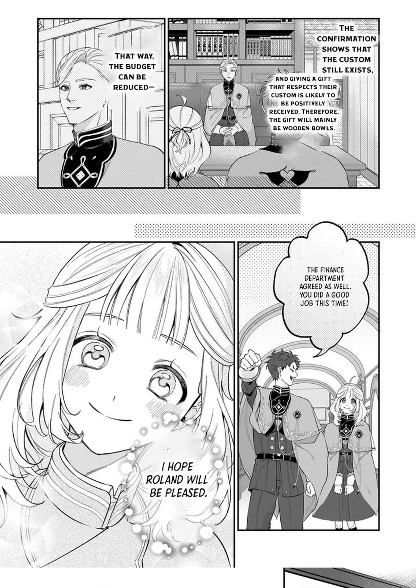 Toshokan no Tensai Shoujo: Honzuki no Shinjin Kanri wa Boudai na Chishiki de Kuni wo Sukuimasu! Chapter 7 page 37 - 