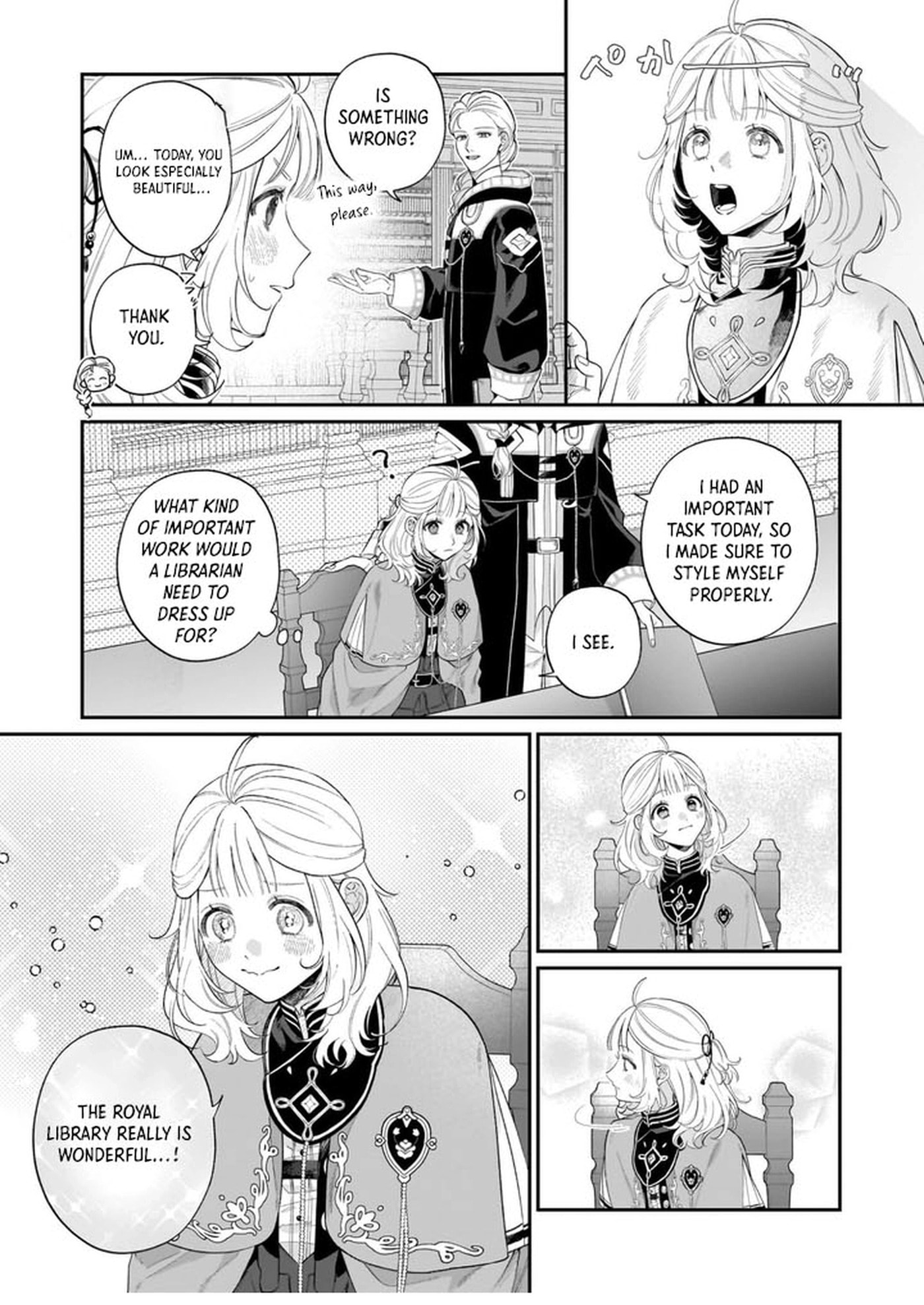 Toshokan no Tensai Shoujo: Honzuki no Shinjin Kanri wa Boudai na Chishiki de Kuni wo Sukuimasu! Chapter 7 page 10 - 