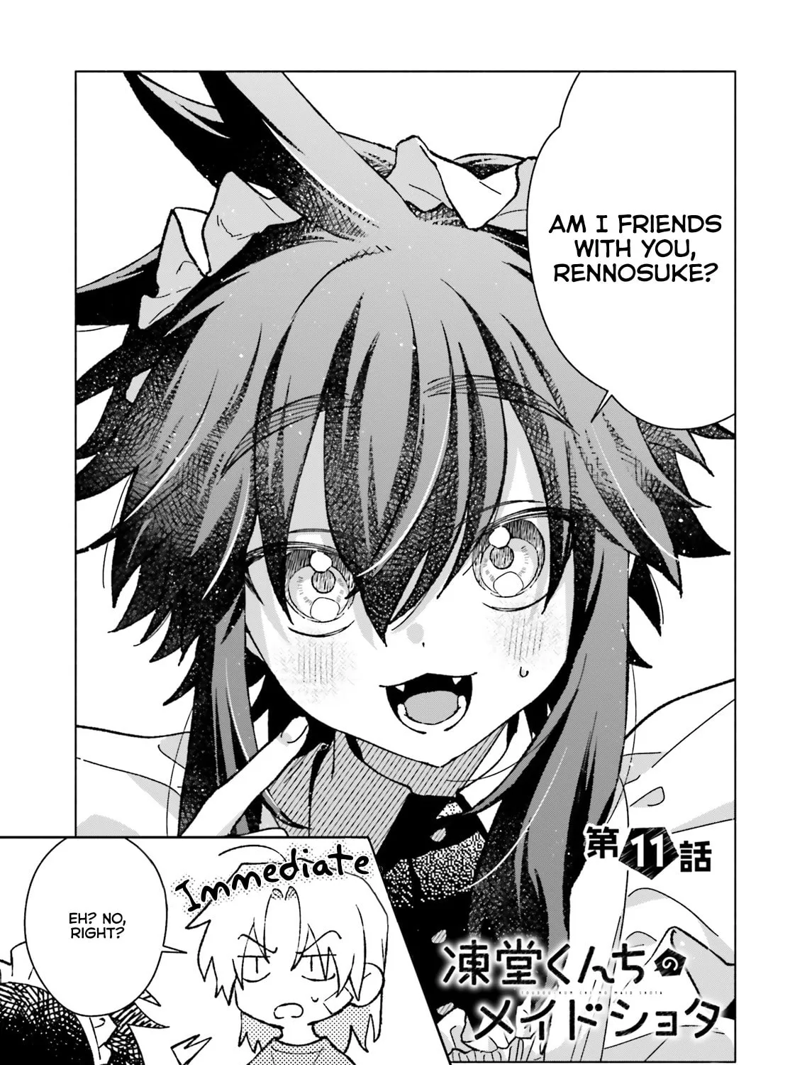Toudou-kun Chi no Maid Shota Chapter 11 page 1 - 