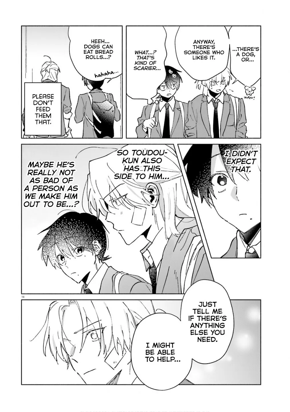 Toudou-kun Chi no Maid Shota Chapter 13 page 14 - 