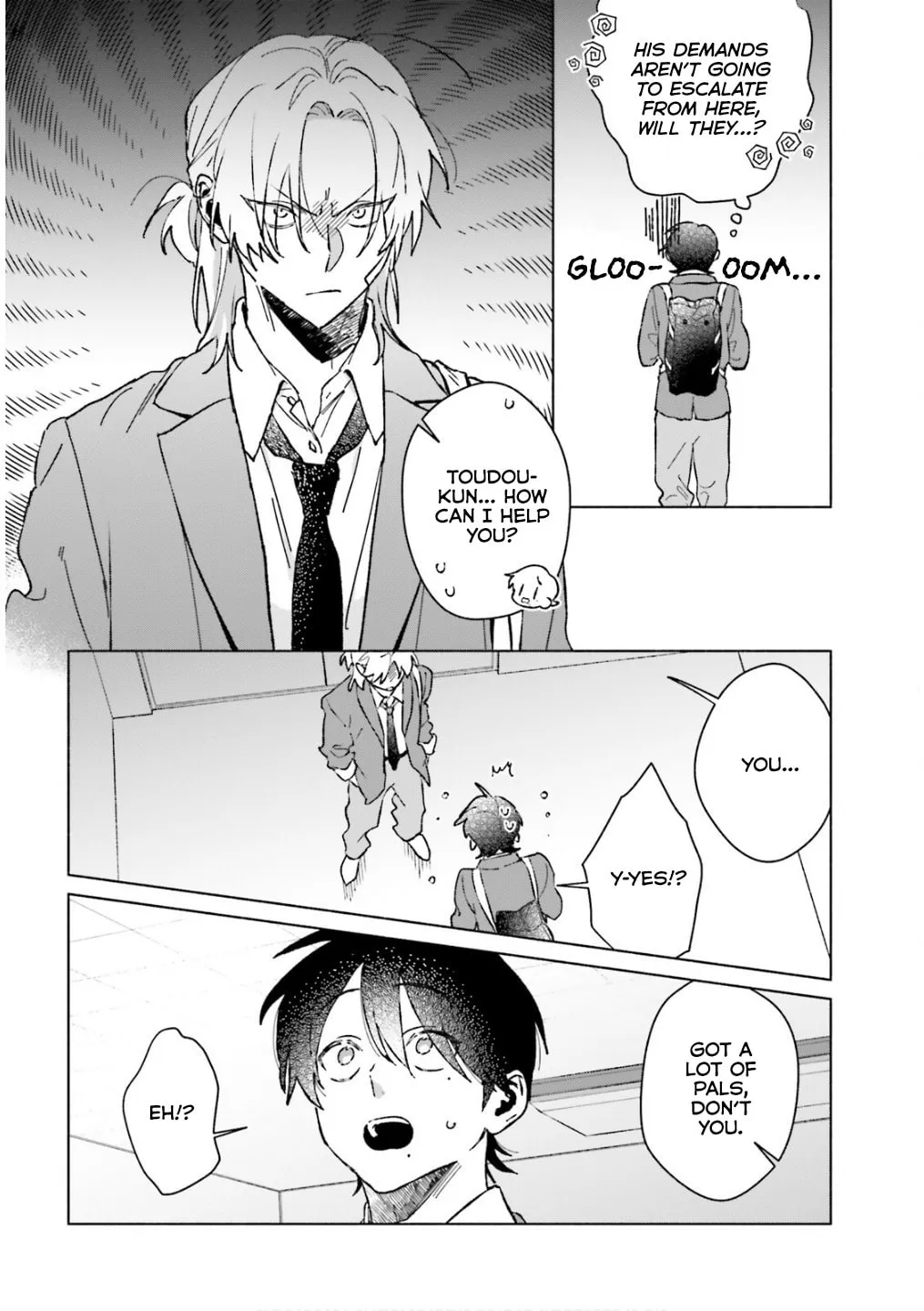 Toudou-kun Chi no Maid Shota Chapter 13 page 8 - 