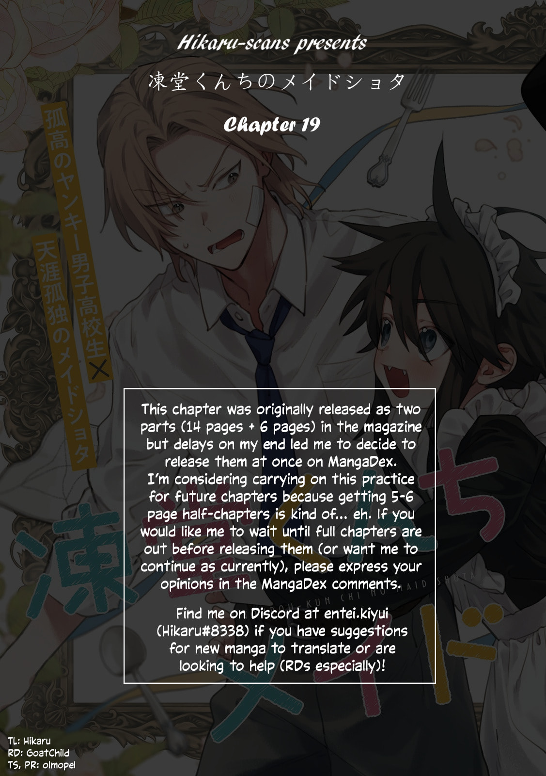 Toudou-kun Chi no Maid Shota Chapter 19 page 21 - 