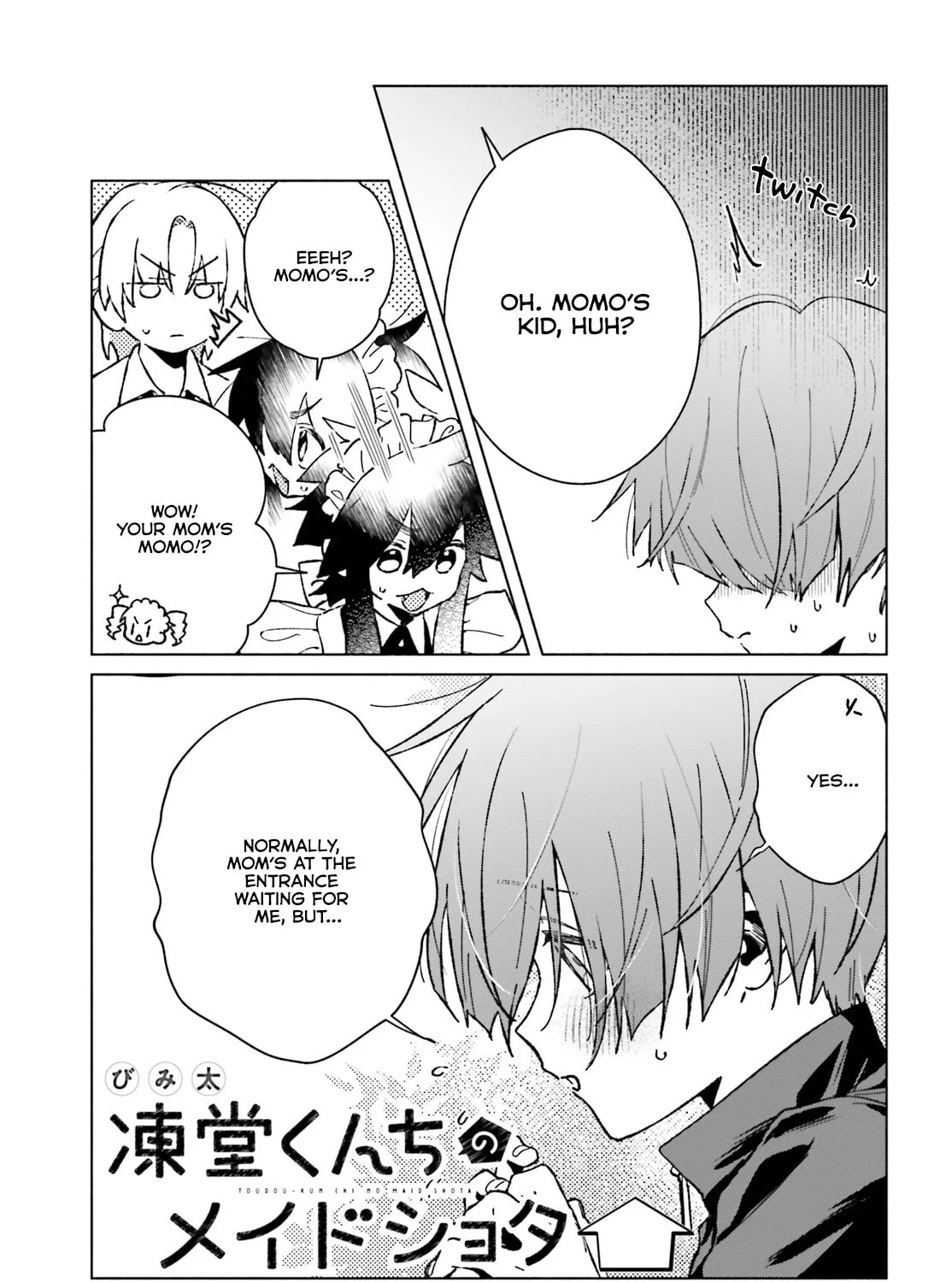 Toudou-kun Chi no Maid Shota Chapter 8.5 page 1 - 