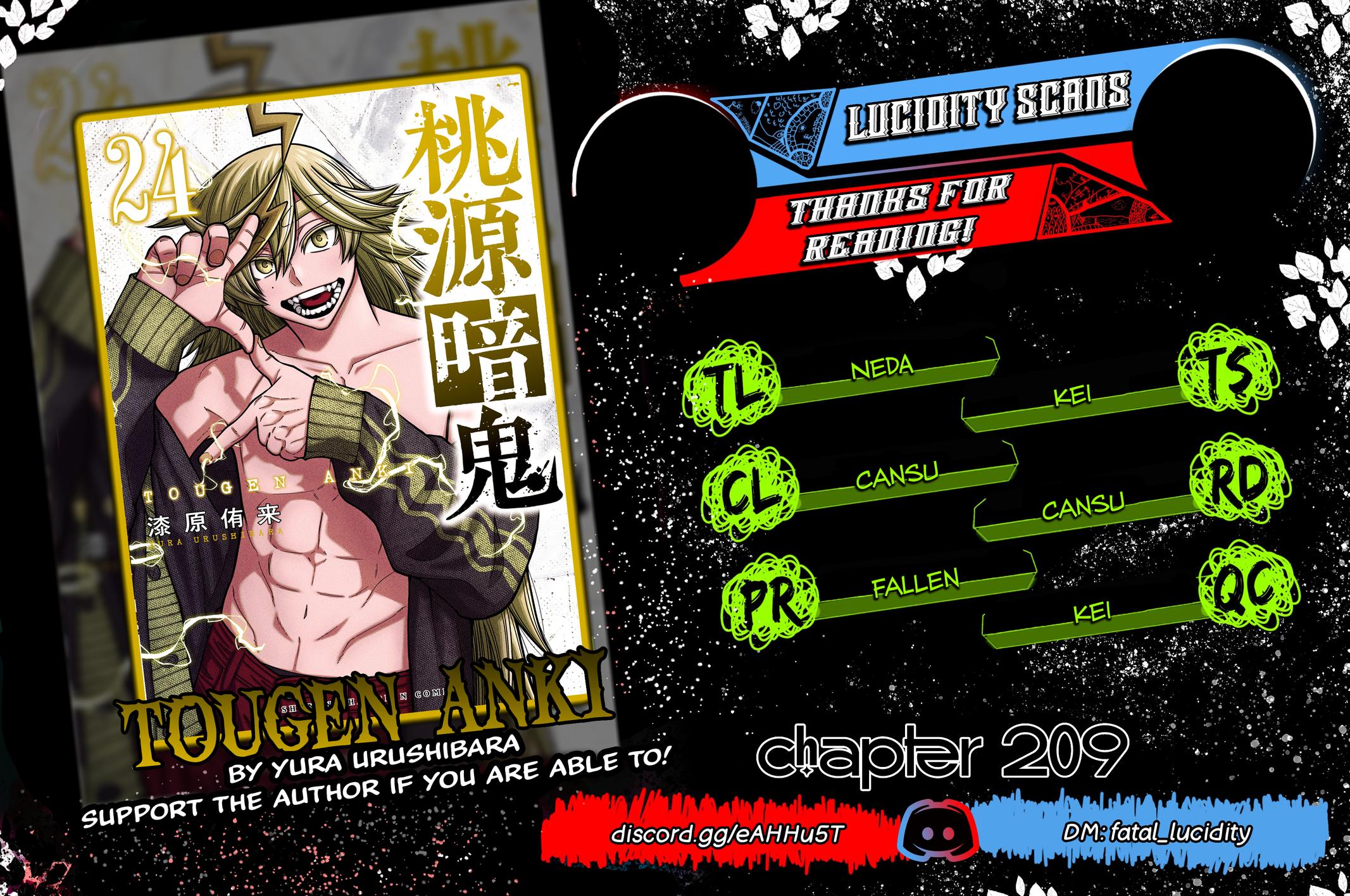 Tougen Anki - Legend of the Cursed Blood Chapter 209 page 2 - 
