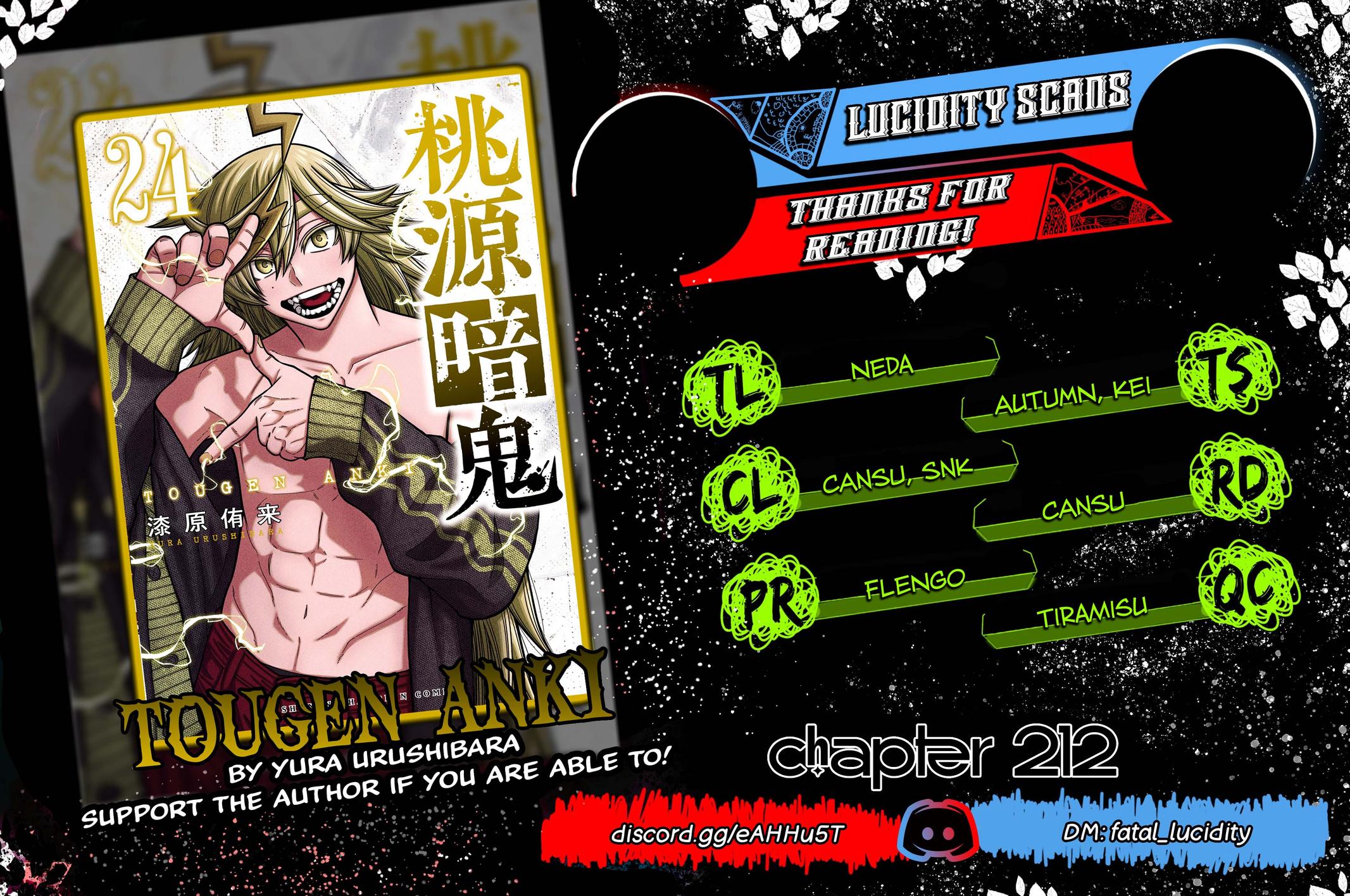 Tougen Anki - Legend of the Cursed Blood Chapter 212 page 2 - 