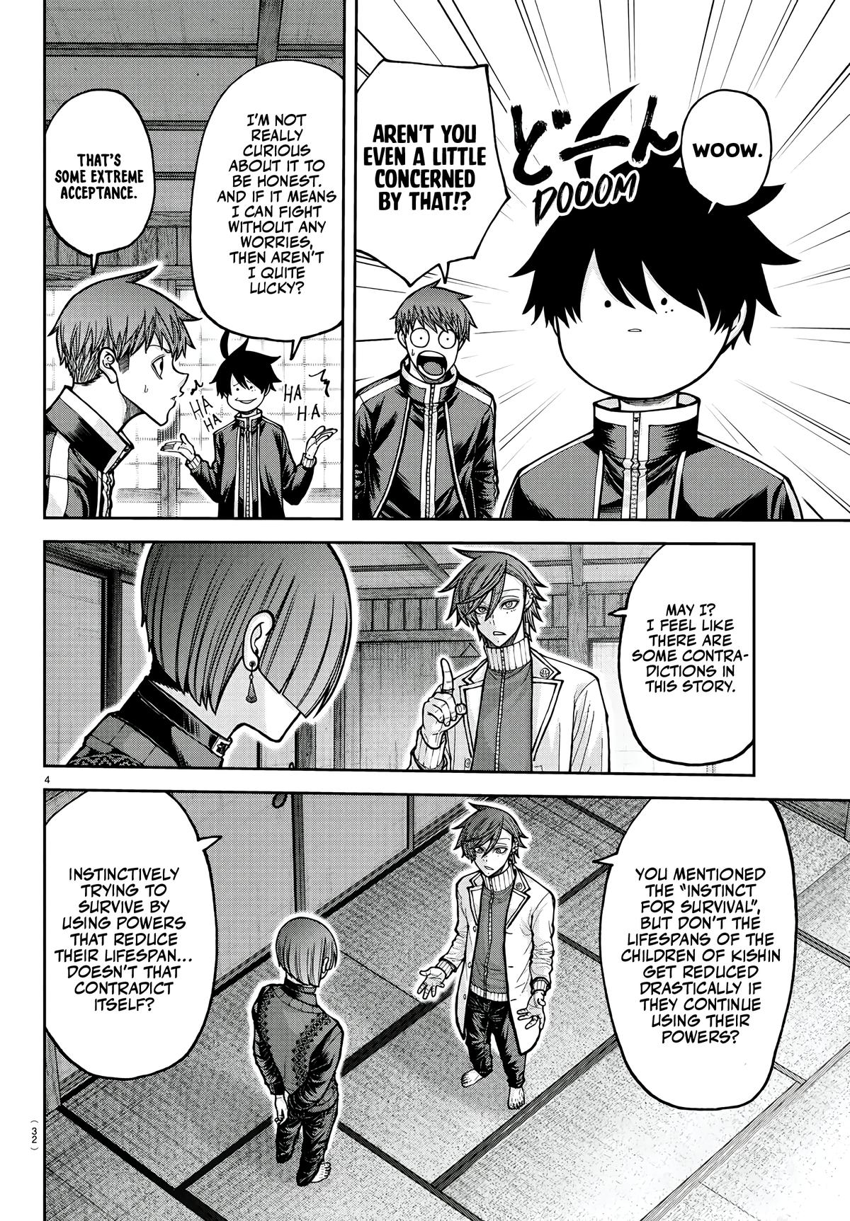 Tougen Anki - Legend of the Cursed Blood Chapter 220 page 4 - 