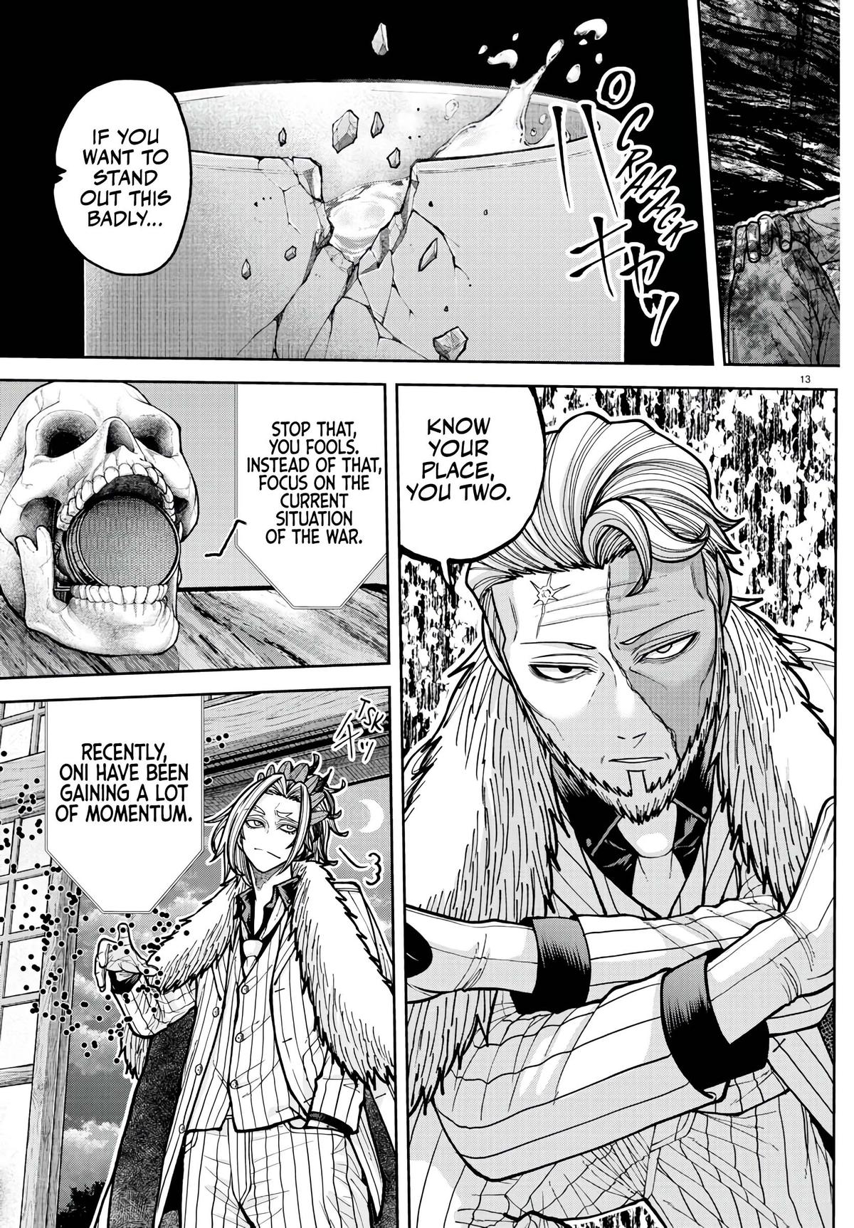Tougen Anki - Legend of the Cursed Blood Chapter 222 page 13 - 