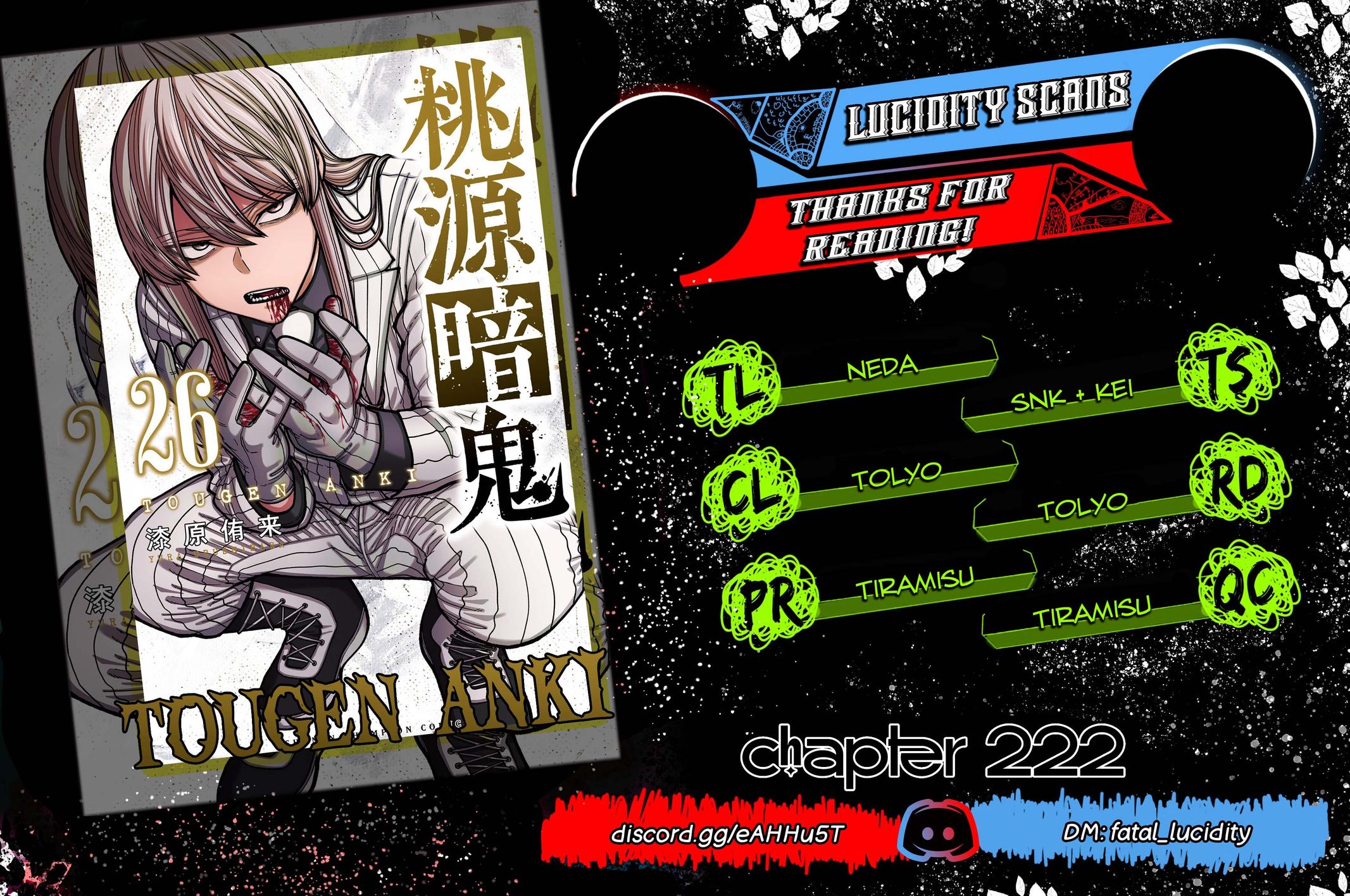 Tougen Anki - Legend of the Cursed Blood Chapter 222 page 3 - 