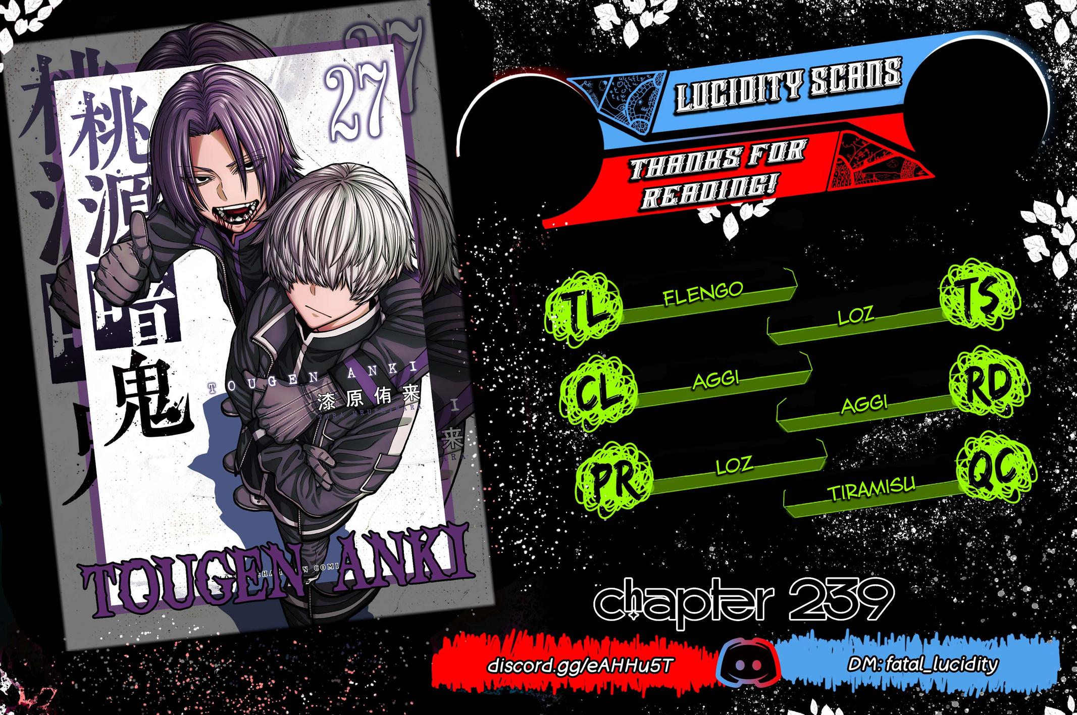 Tougen Anki - Legend of the Cursed Blood Chapter 239 page 3 - 