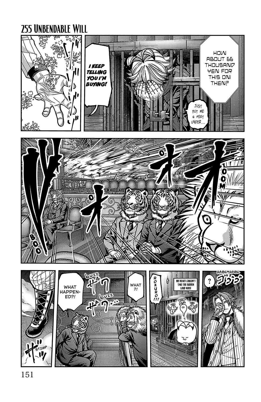 Tougen Anki - Legend of the Cursed Blood Chapter 255 page 1 - 