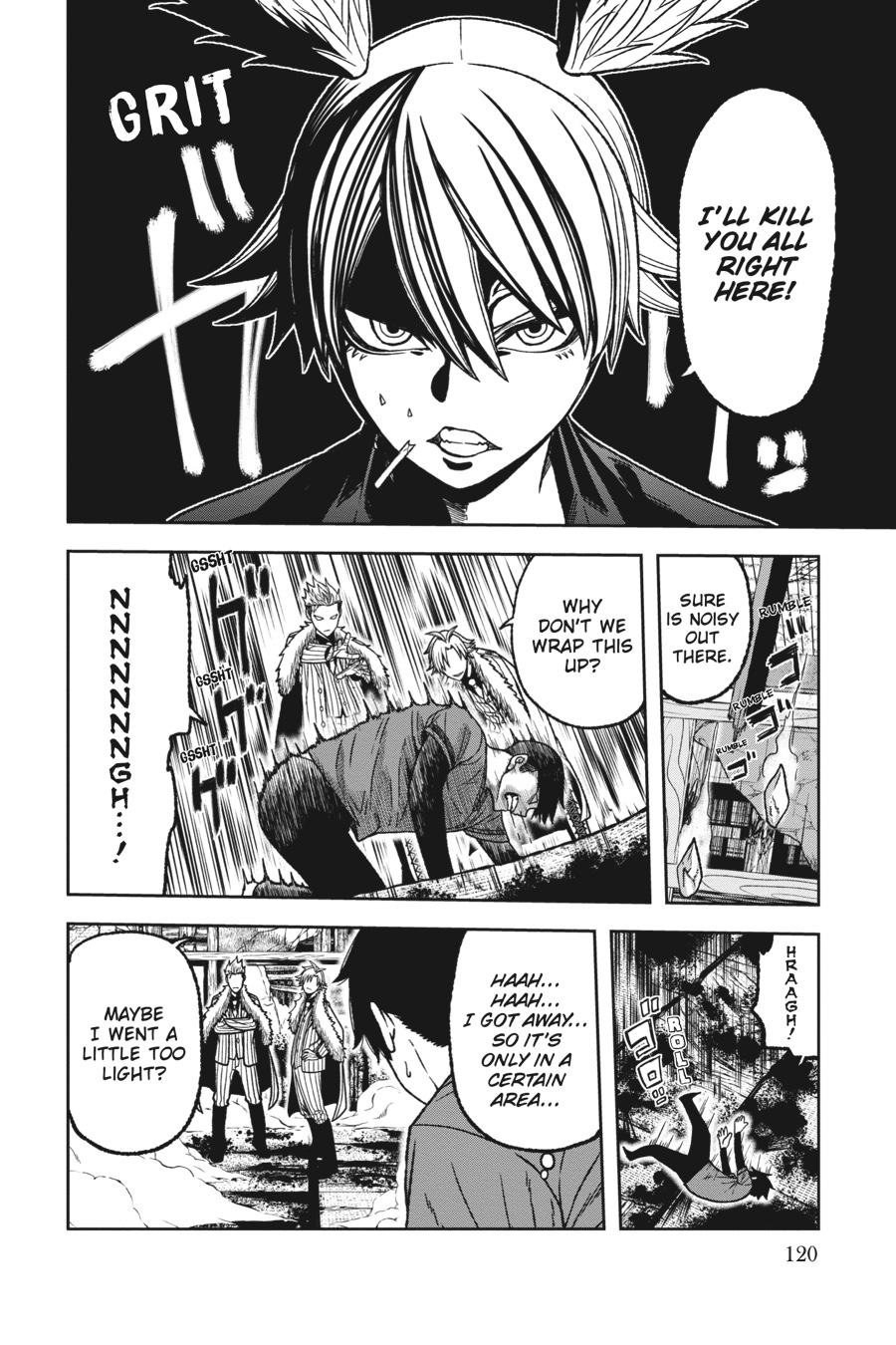 Tougen Anki - Legend of the Cursed Blood Chapter 30 page 10 - 