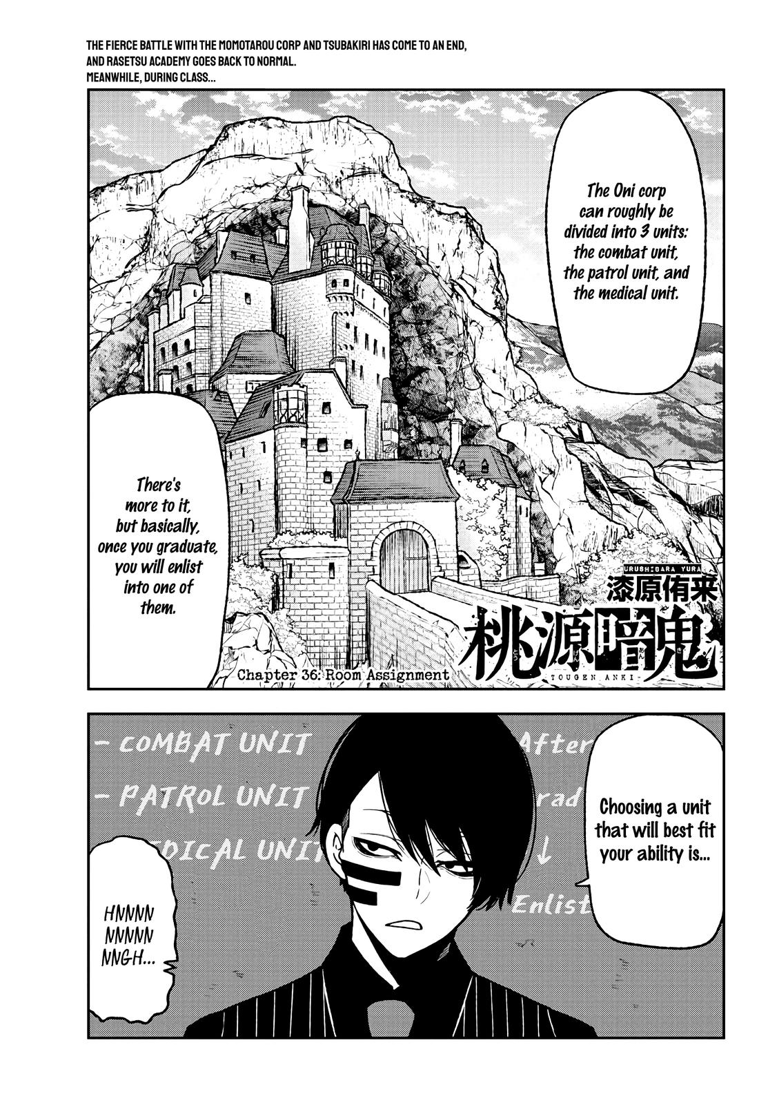 Tougen Anki - Legend of the Cursed Blood Chapter 36 page 1 - 