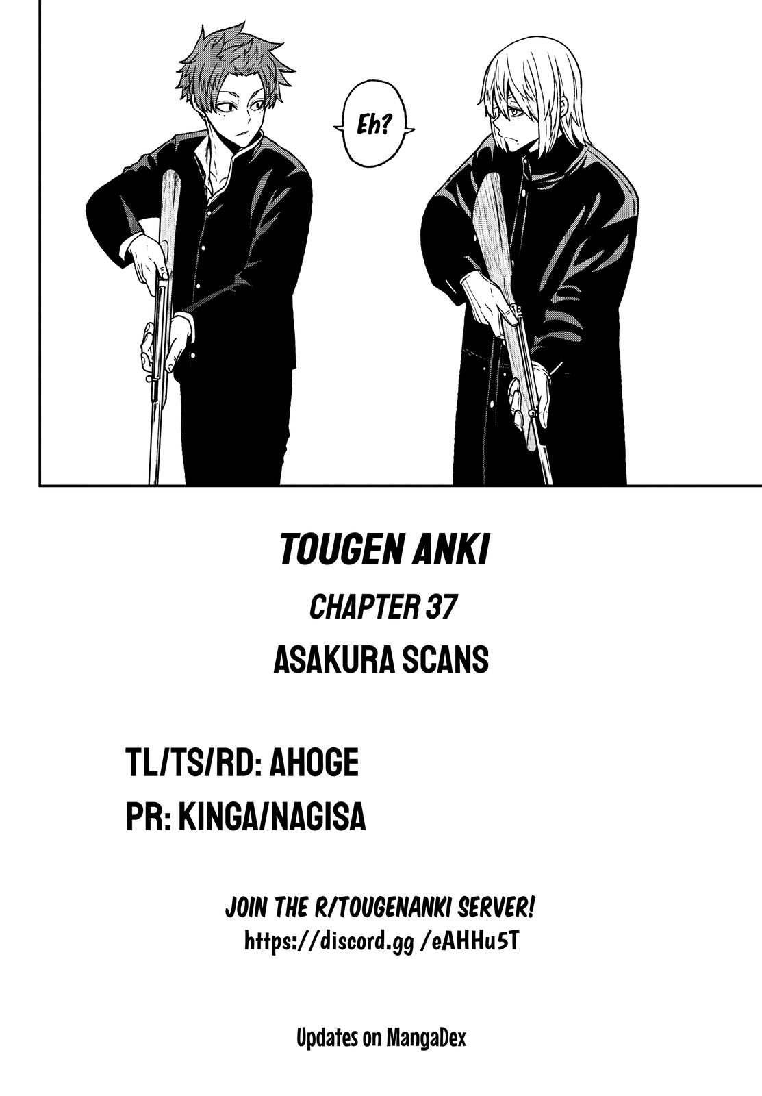 Tougen Anki - Legend of the Cursed Blood Chapter 37 page 22 - 