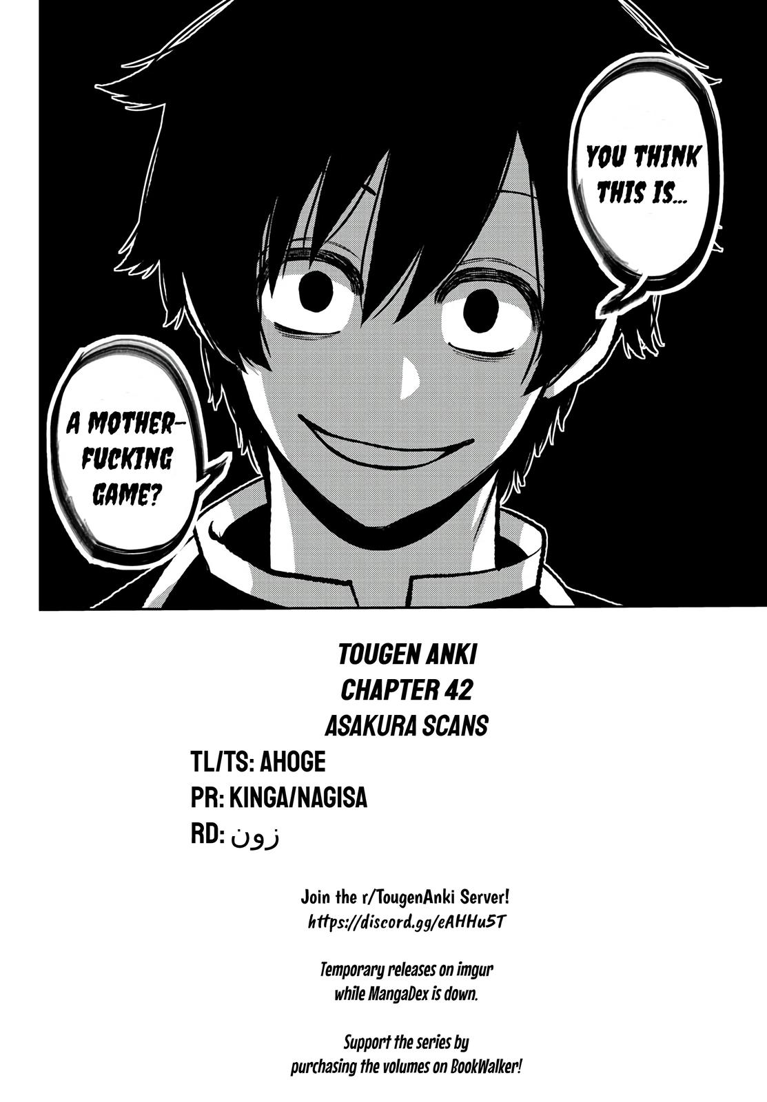 Tougen Anki - Legend of the Cursed Blood Chapter 42 page 20 - 