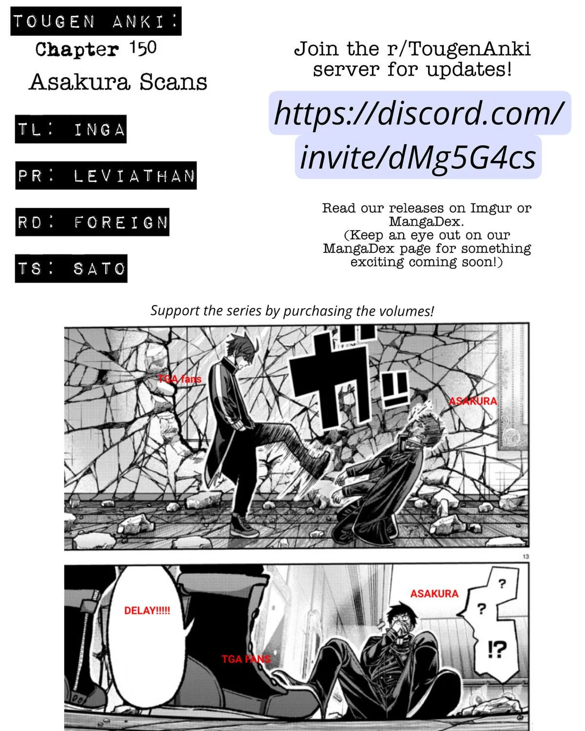 Tougen Anki Chapter 150 page 37 - 