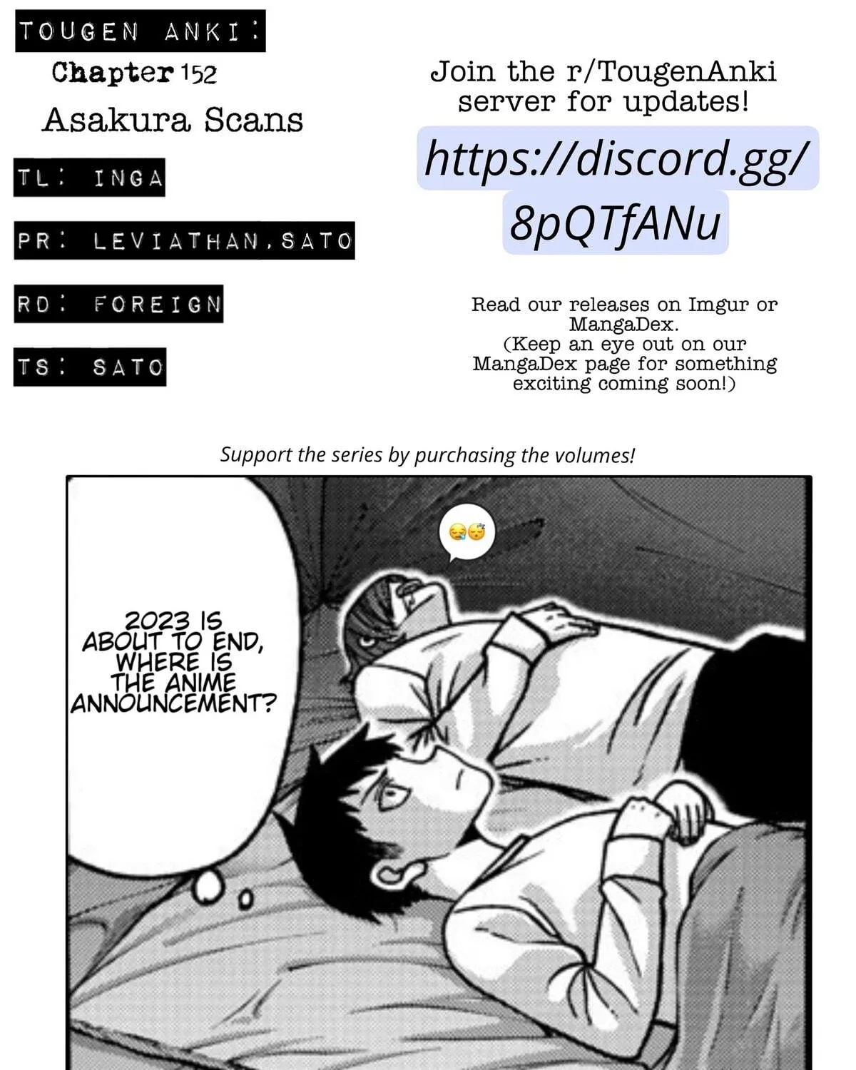 Tougen Anki Chapter 152 page 38 - 