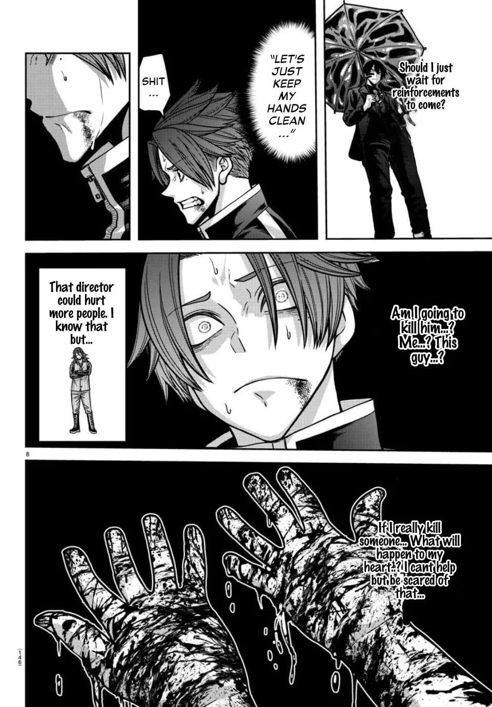 Tougen Anki Chapter 160 page 8 - 
