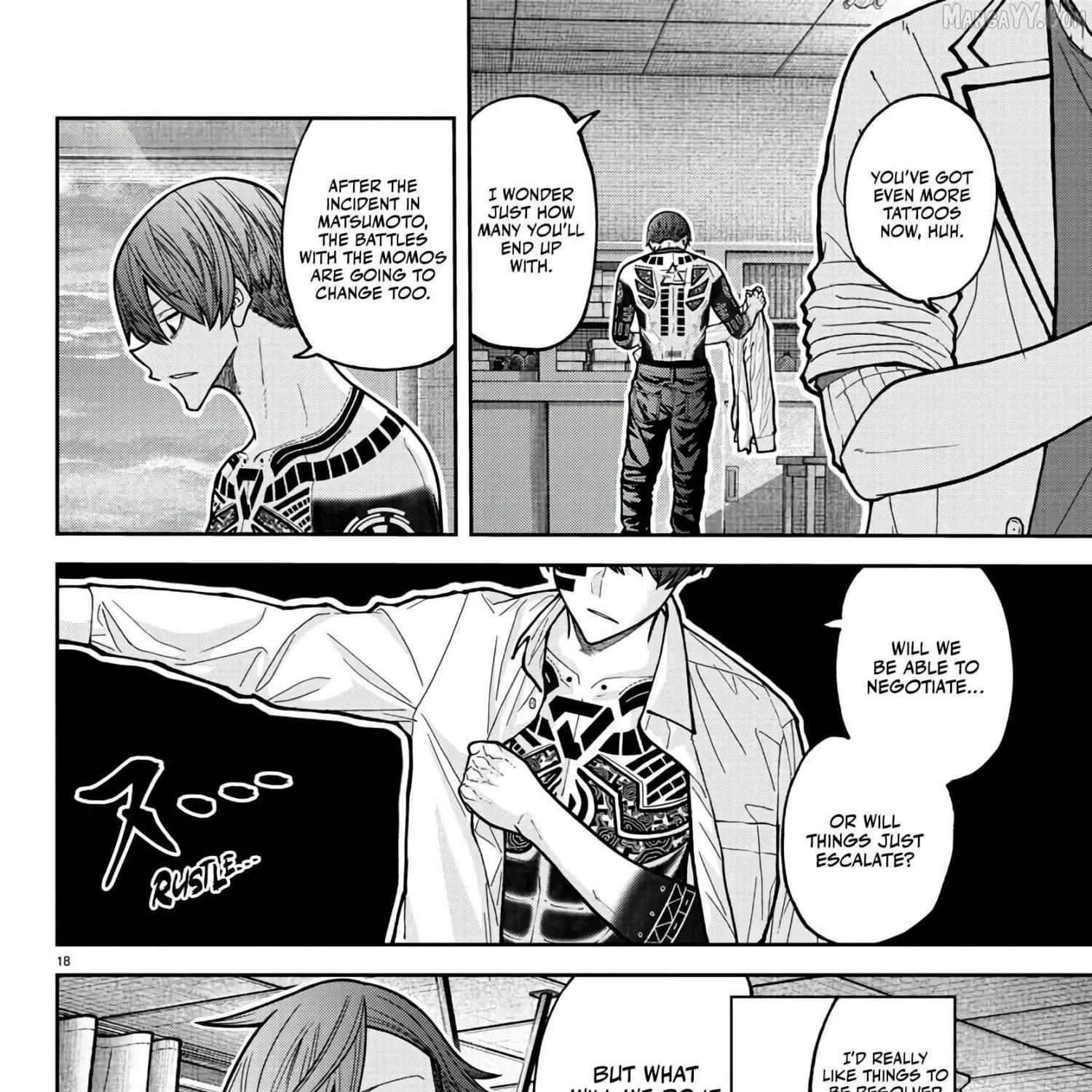 Tougen Anki Chapter 218 page 34 - 