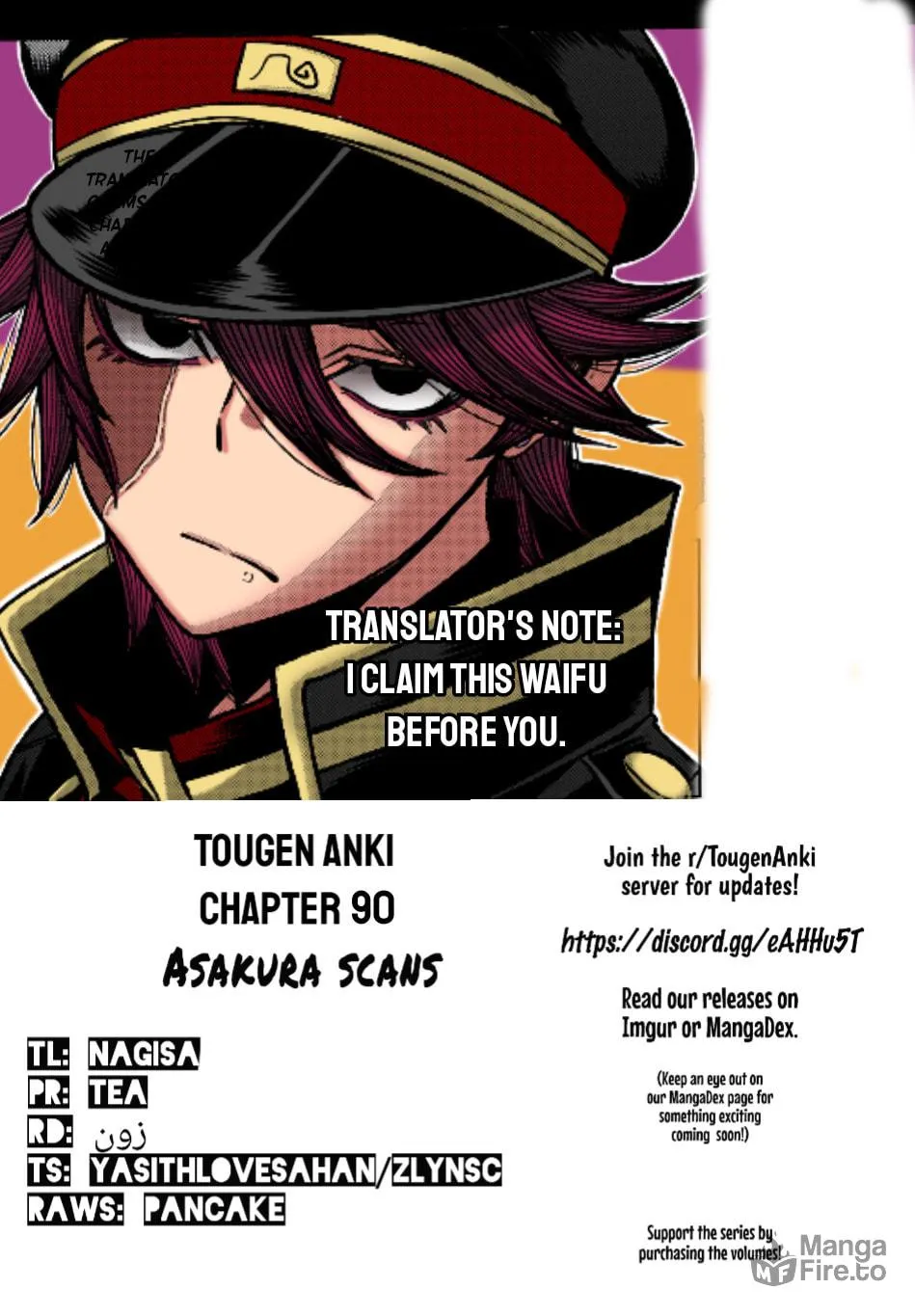Tougen Anki Chapter 90 page 34 - 
