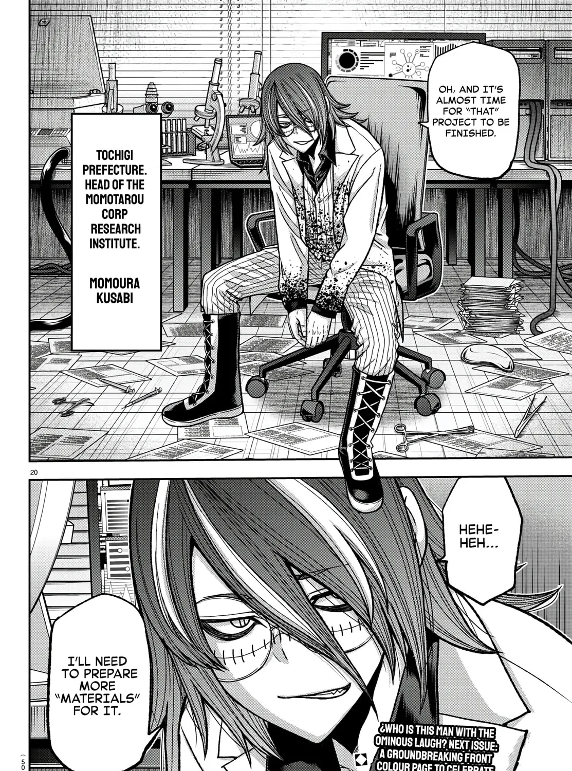 Tougen Anki Chapter 92 page 37 - 