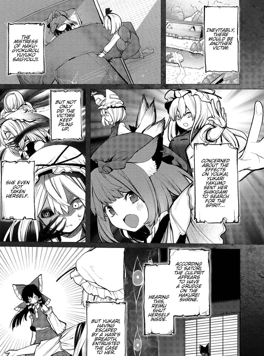 Touhou Chireikiden ~ Hansoku Tantei Satori Chapter 12 page 7 - 