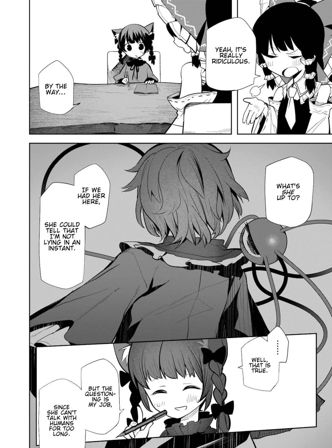 Touhou Chireikiden ~ Hansoku Tantei Satori Chapter 14 page 19 - 