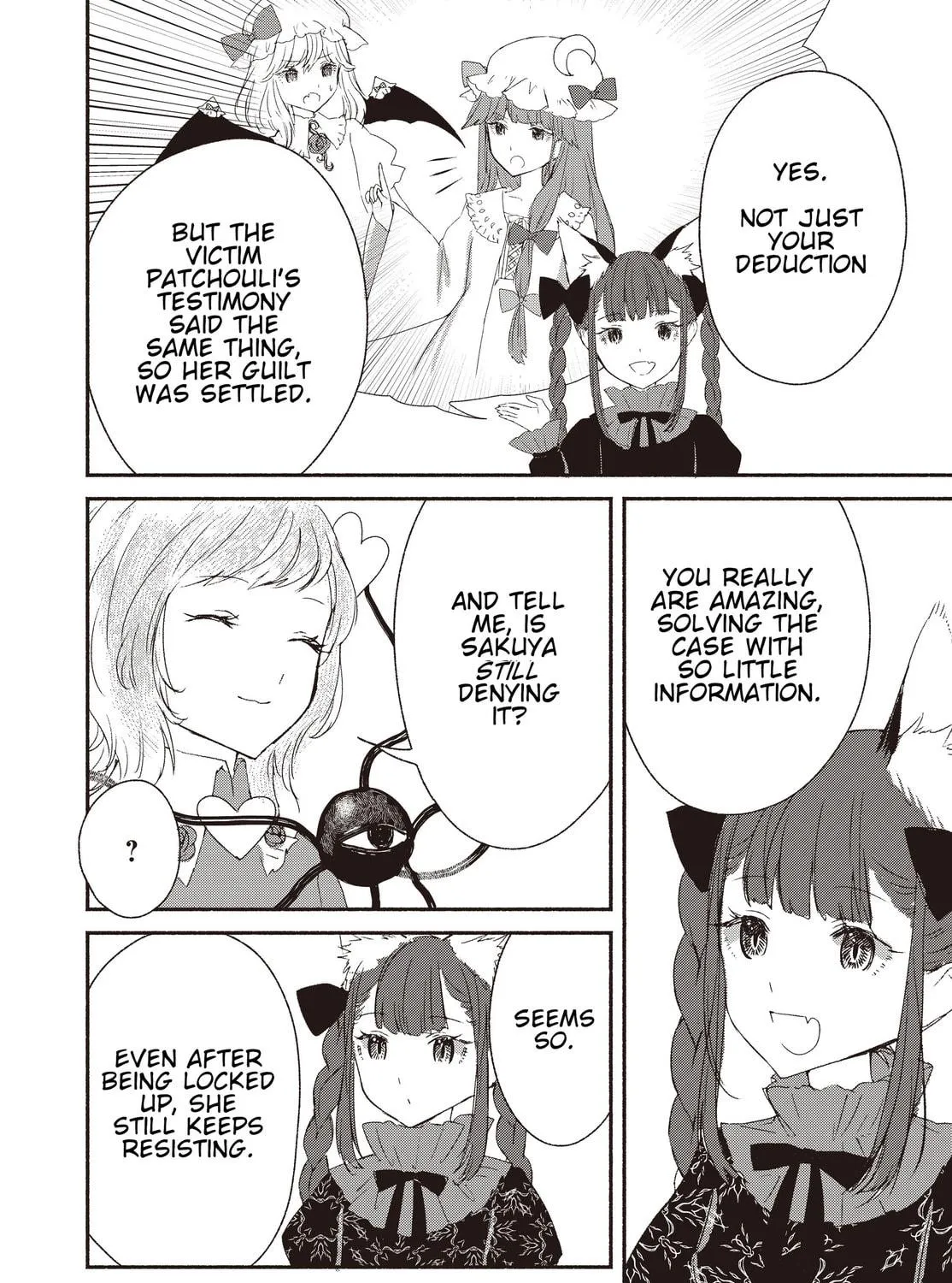 Touhou Chireikiden ~ Hansoku Tantei Satori Chapter 3 page 19 - 