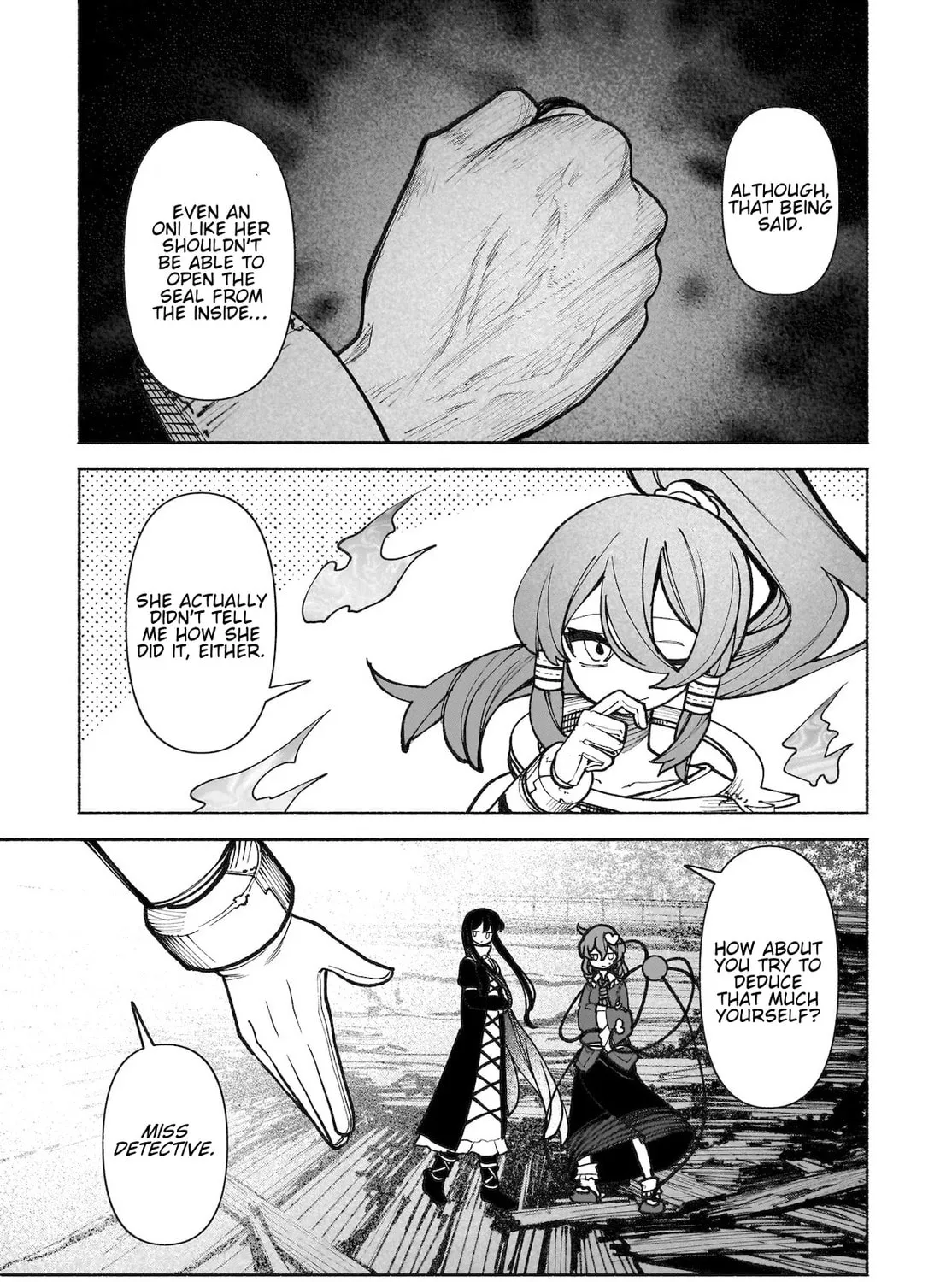 Touhou Chireikiden ~ Hansoku Tantei Satori Chapter 37 page 43 - 