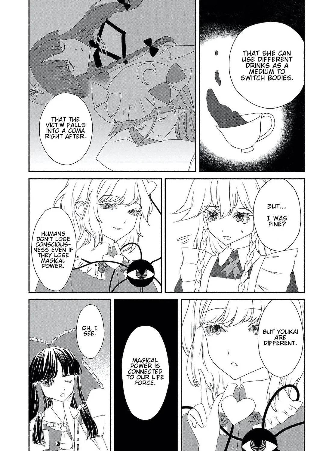 Touhou Chireikiden ~ Hansoku Tantei Satori Chapter 4.5 page 13 - 