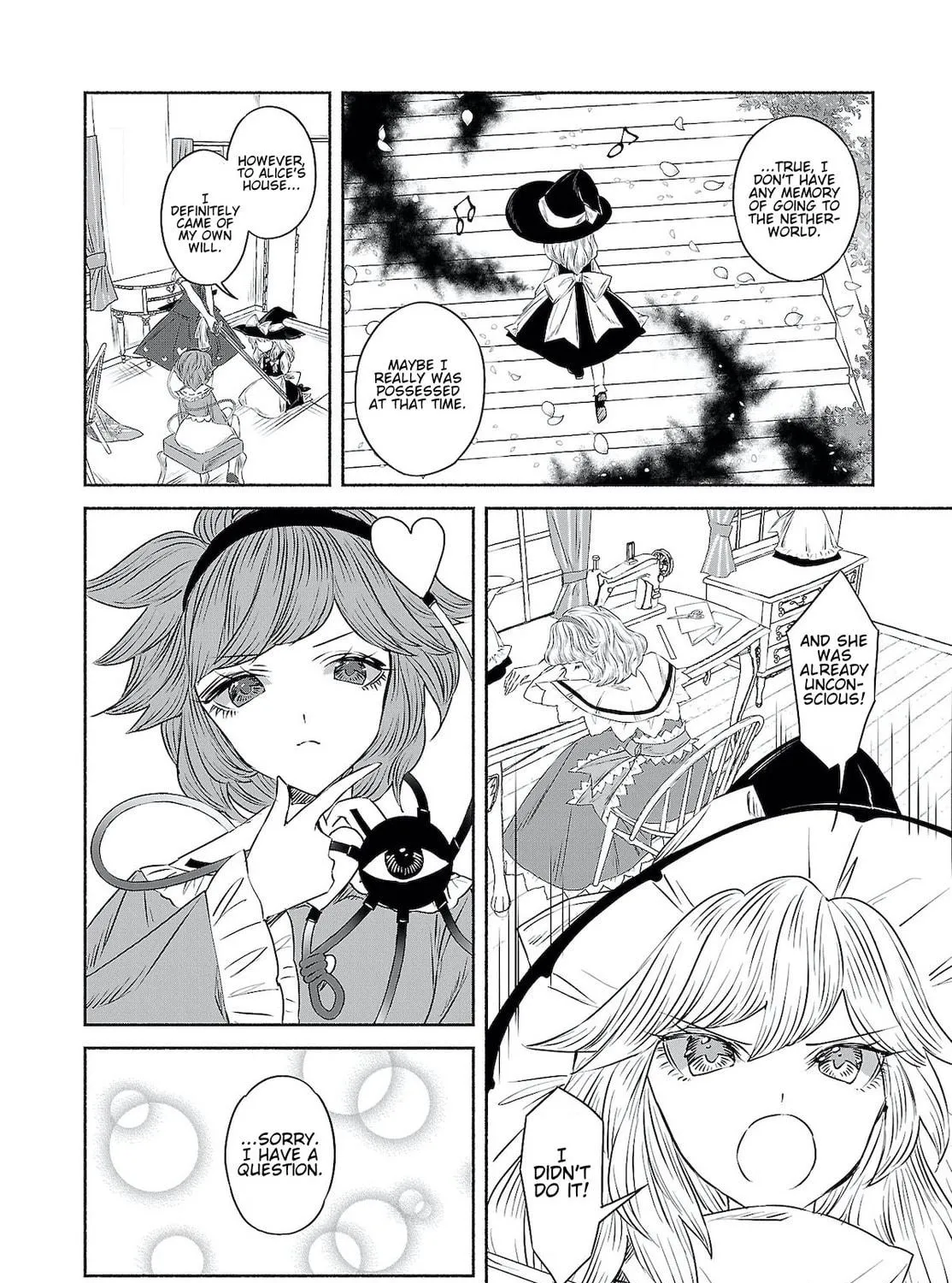 Touhou Chireikiden ~ Hansoku Tantei Satori Chapter 9.5 page 23 - 