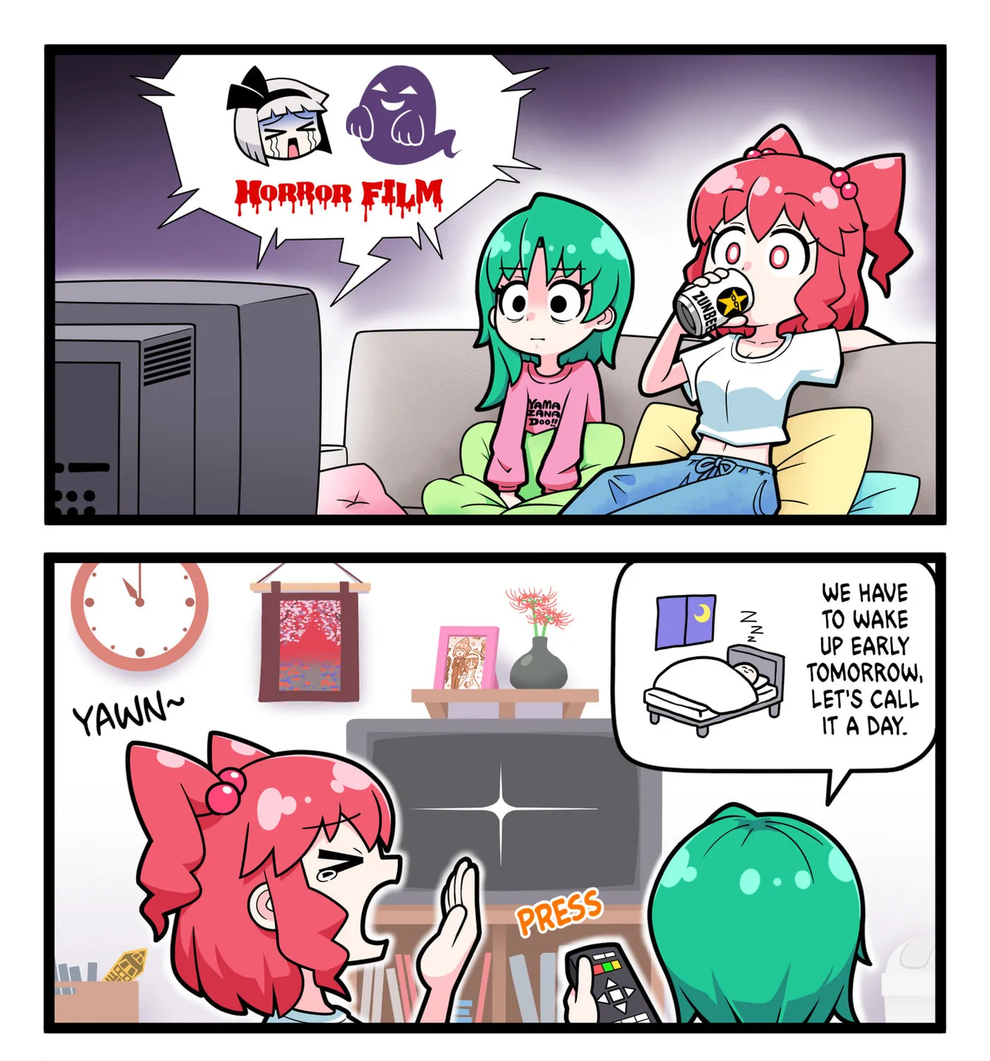 [Touhou] Komachi & Eiki 4 Lovey-Dovey Manga Chapter 11 page 1 - 