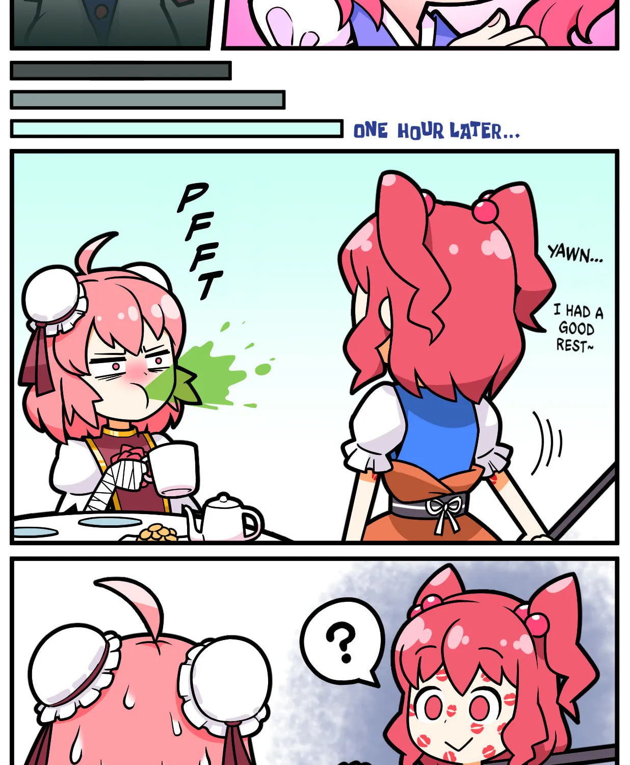 [Touhou] Komachi & Eiki 4 Lovey-Dovey Manga Chapter 6 page 2 - 