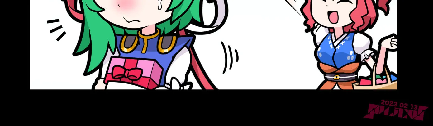 [Touhou] Komachi & Eiki 4 Lovey-Dovey Manga Chapter 8 page 3 - 