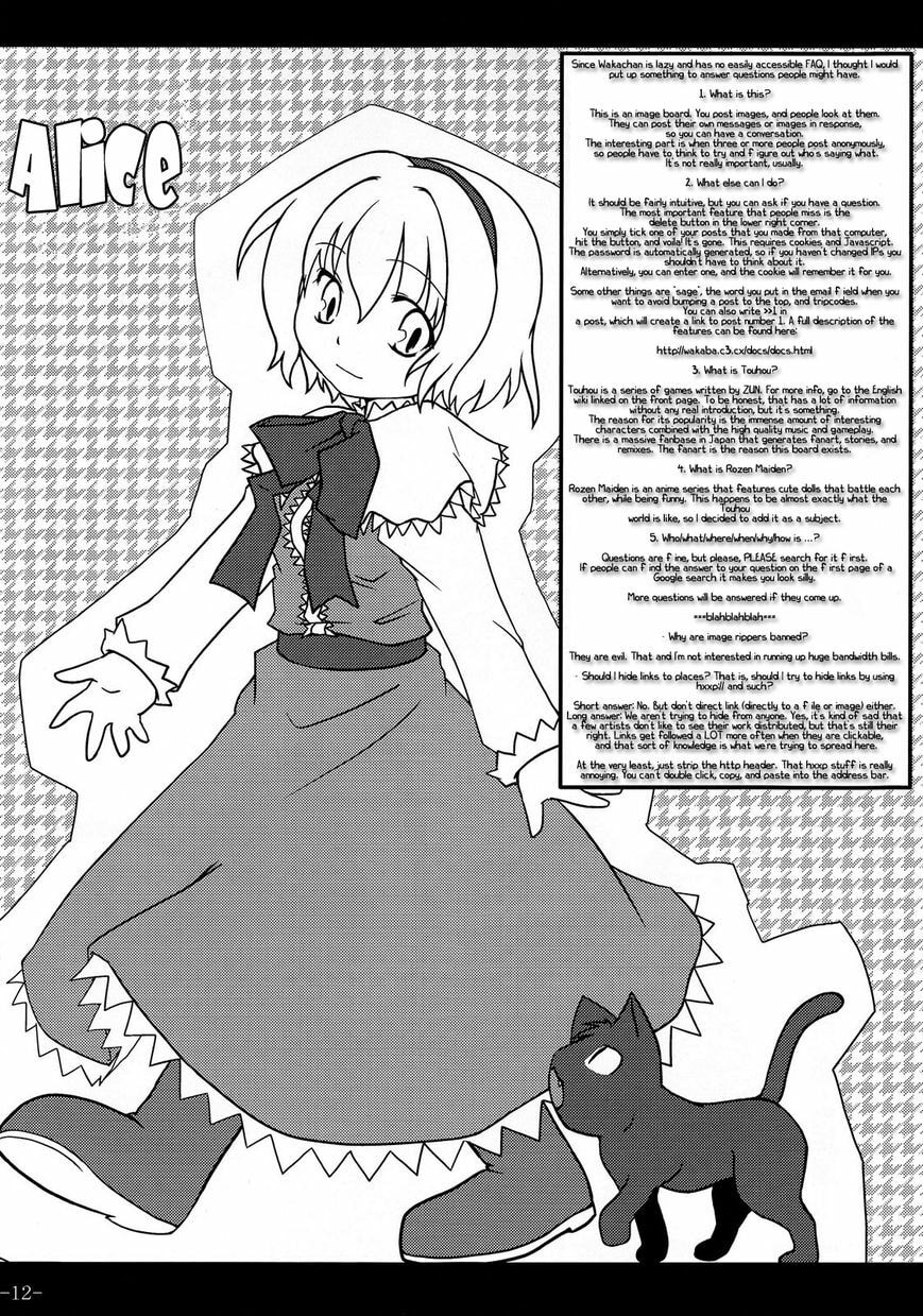 Touhou Project dj - Cheshire. Chapter 1 page 11 - 