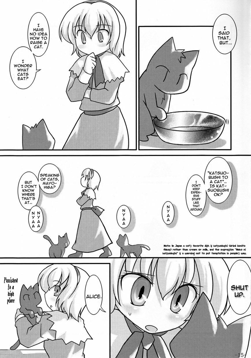 Touhou Project dj - Cheshire. Chapter 1 page 14 - 