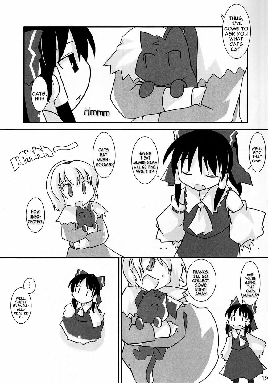 Touhou Project dj - Cheshire. Chapter 1 page 18 - 
