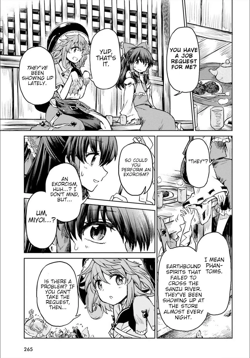 Touhou Suichouka ~ Lotus Eater-tachi no Suisei Chapter 12 page 19 - 