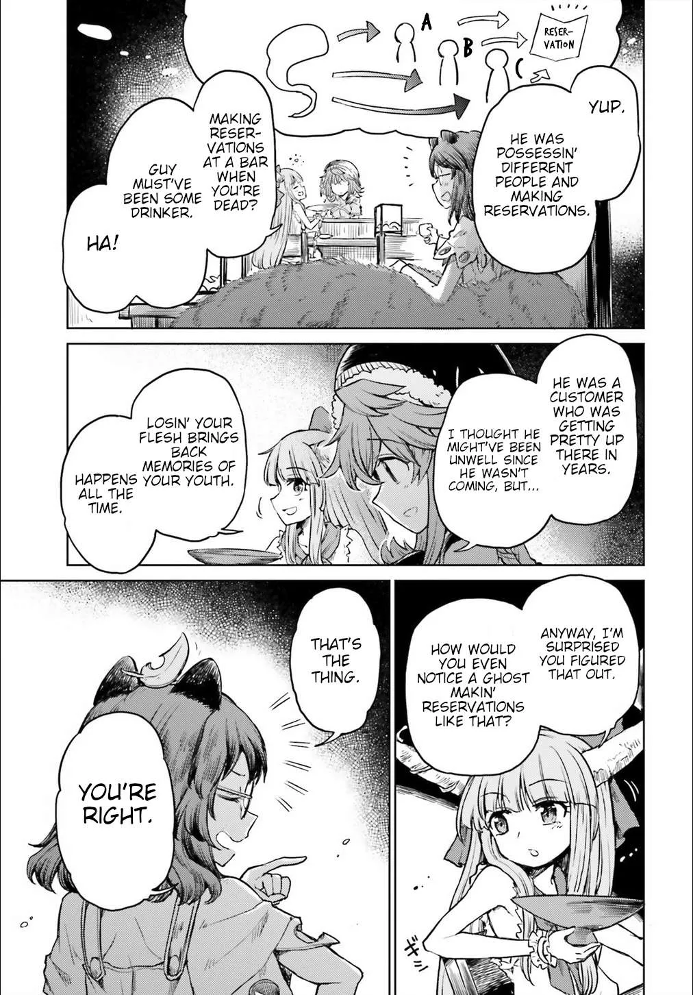 Touhou Suichouka ~ Lotus Eater-tachi no Suisei Chapter 12 page 23 - 