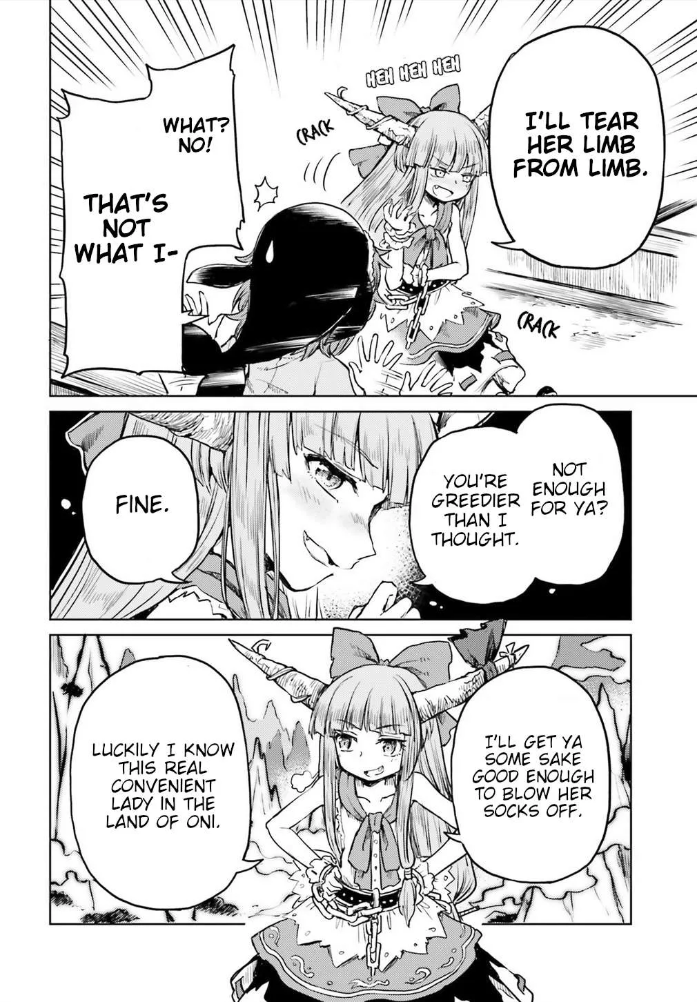 Touhou Suichouka ~ Lotus Eater-tachi no Suisei Chapter 13 page 12 - 