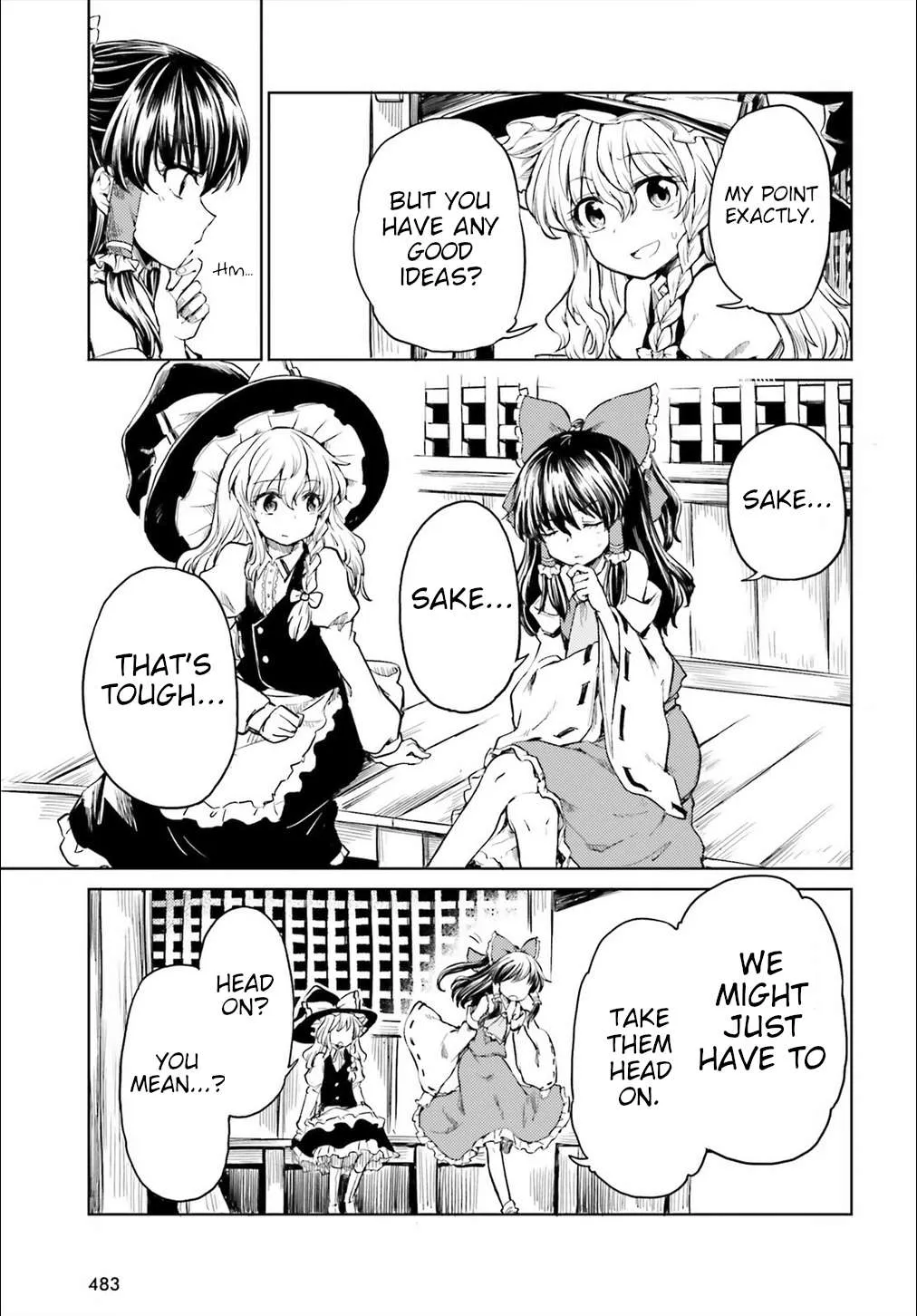 Touhou Suichouka ~ Lotus Eater-tachi no Suisei Chapter 13 page 23 - 