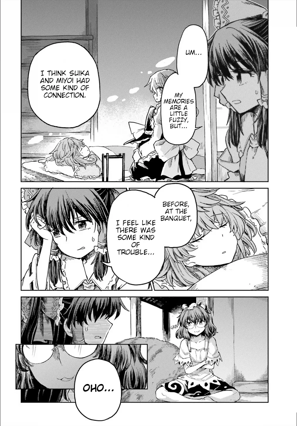 Touhou Suichouka ~ Lotus Eater-tachi no Suisei Chapter 19 page 2 - 