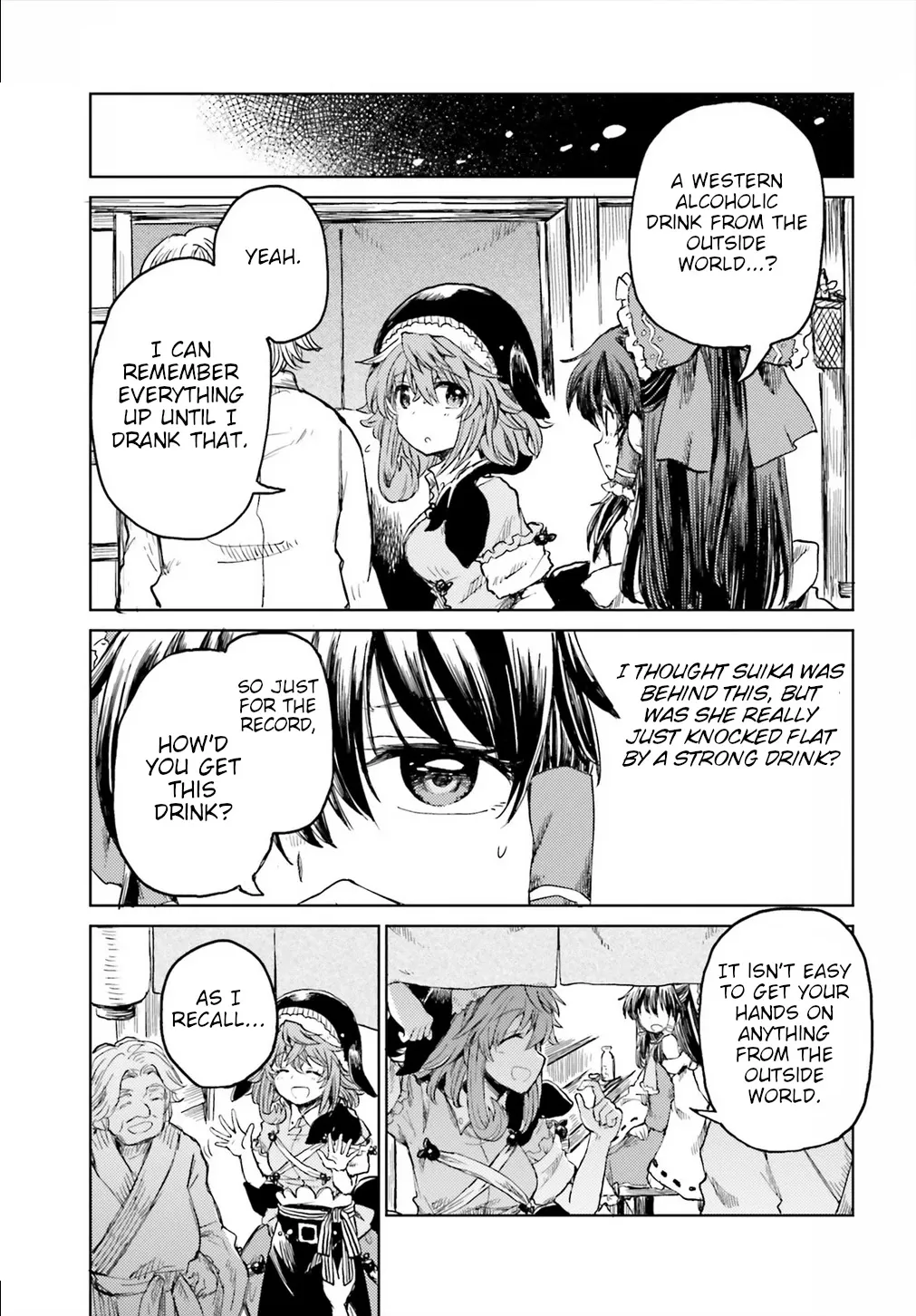 Touhou Suichouka ~ Lotus Eater-tachi no Suisei Chapter 19 page 27 - 