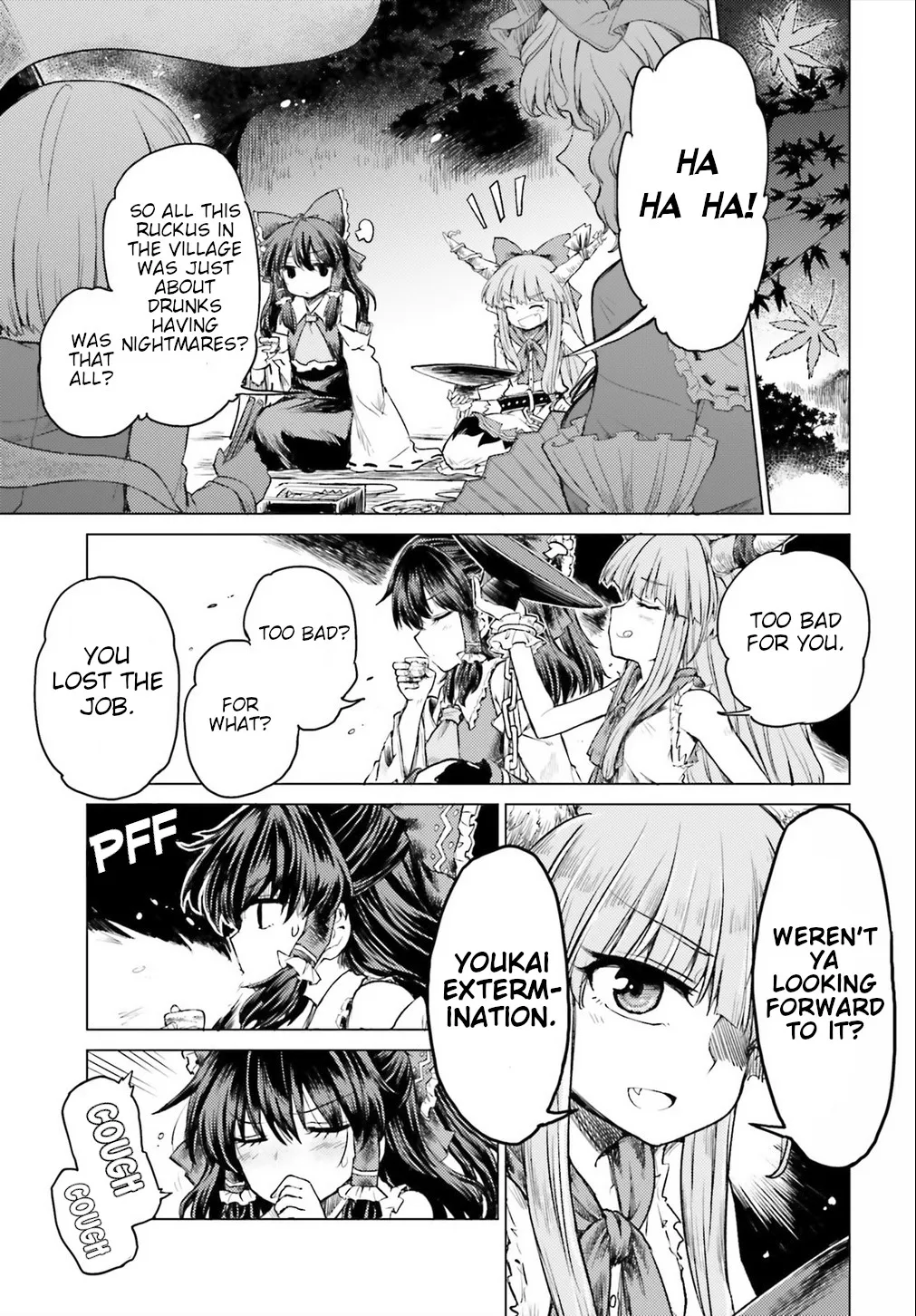 Touhou Suichouka ~ Lotus Eater-tachi no Suisei Chapter 2 page 14 - 