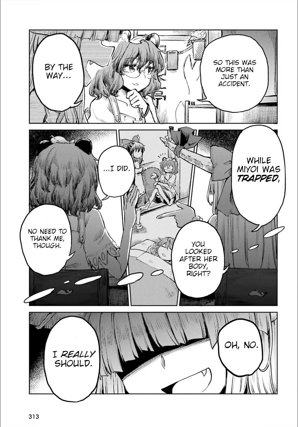 Touhou Suichouka ~ Lotus Eater-tachi no Suisei Chapter 20 page 5 - 